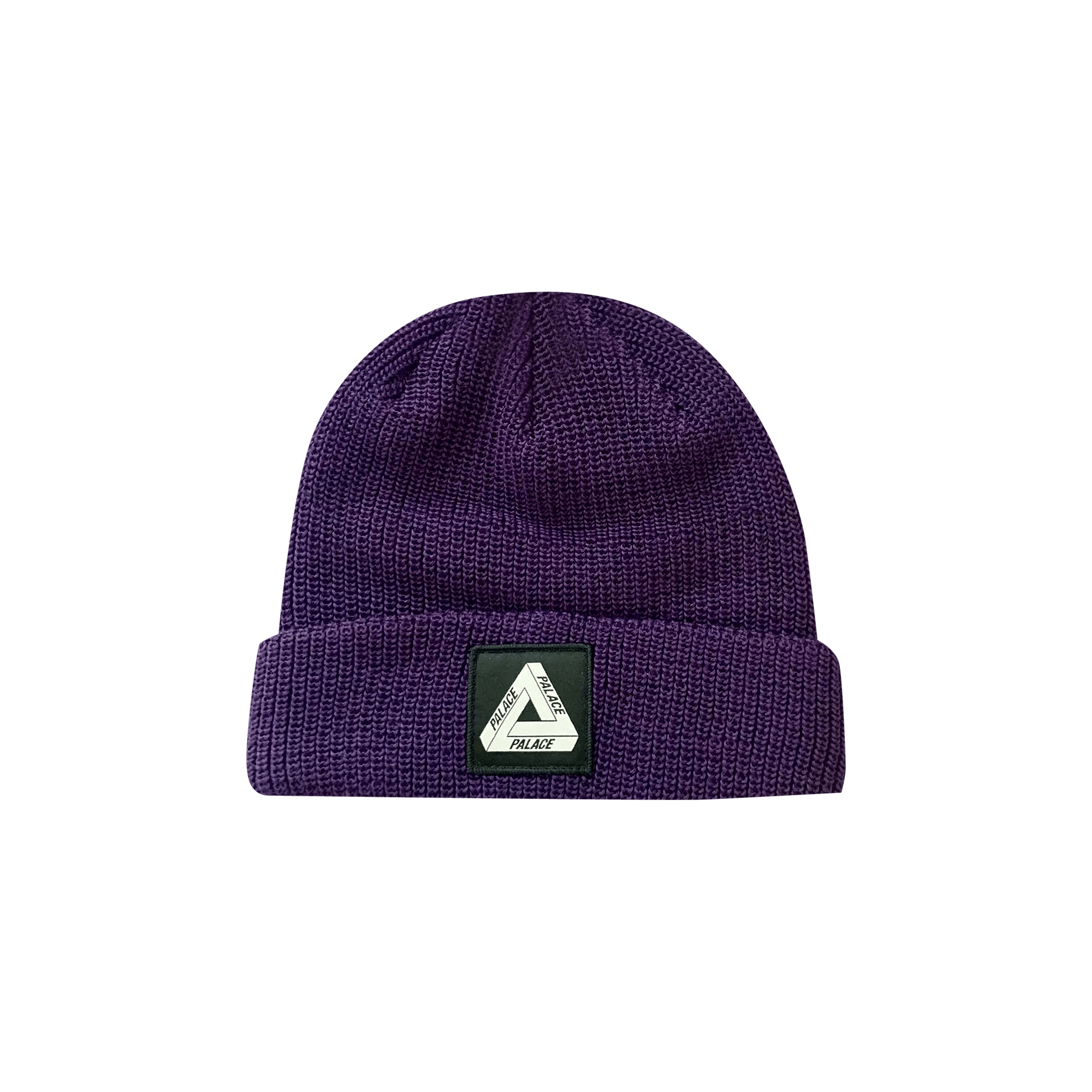 Palace Tri-Ferg Patch Beanie 'Purple'