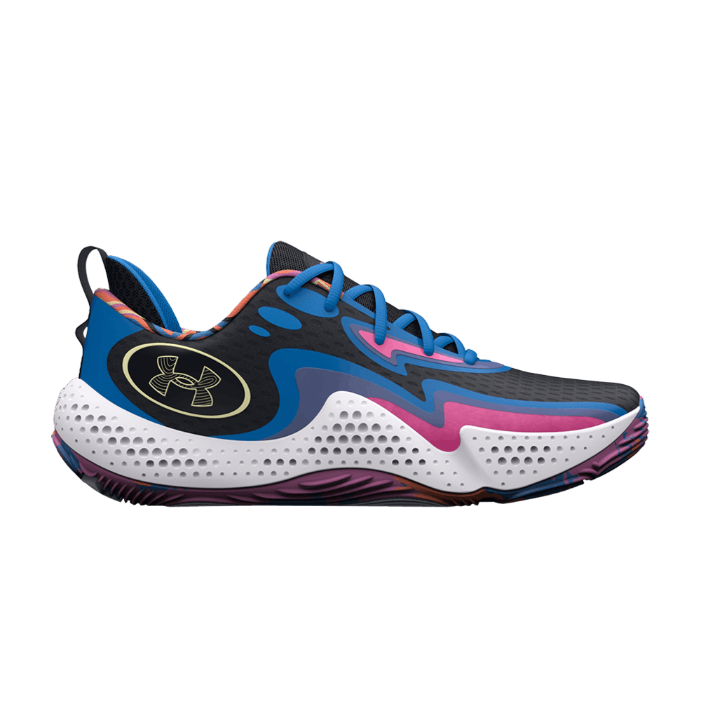 Buy Under Armour Spawn 5 LE 'Brilliant Blue Pink' - 3026758 400 | GOAT