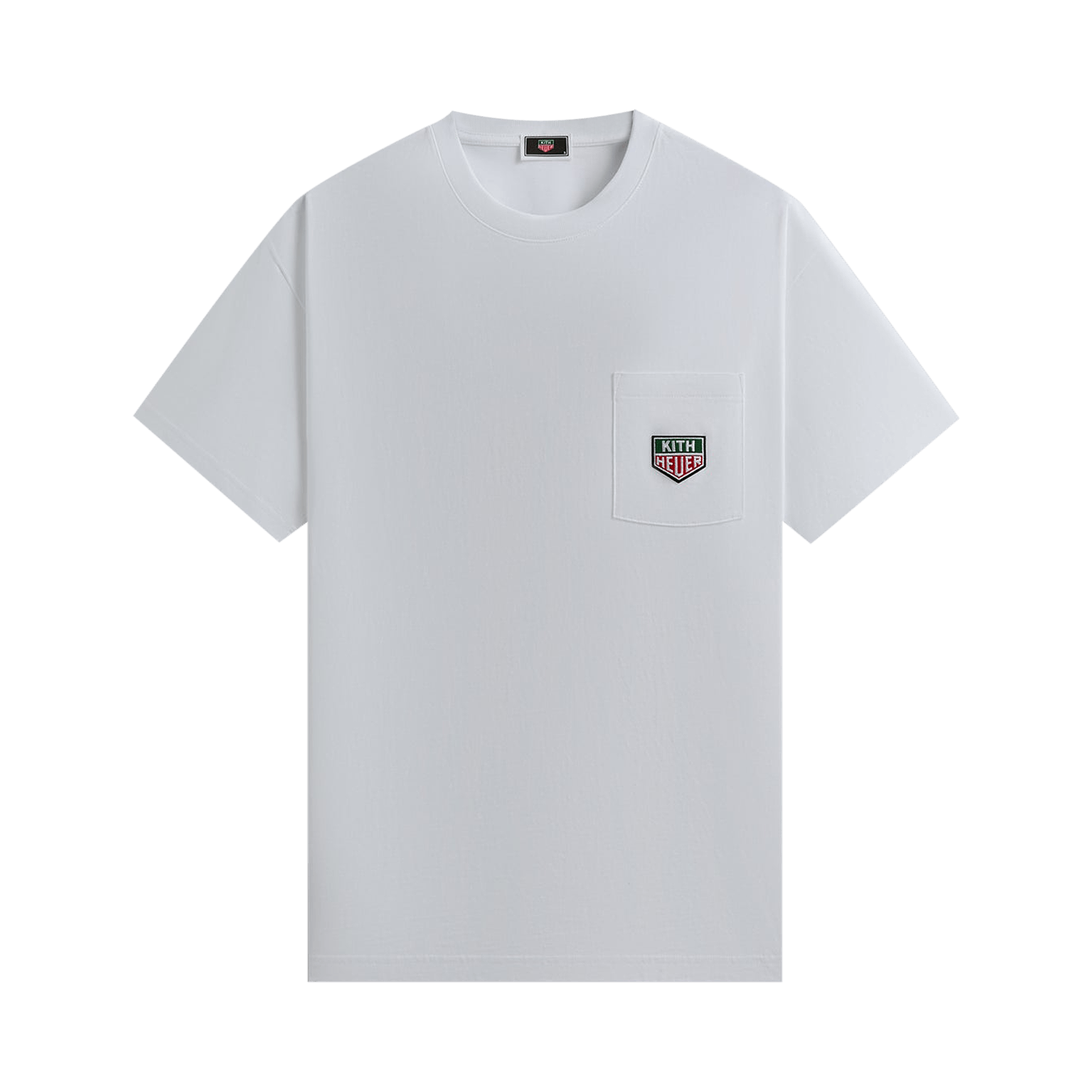 Kith x TAG Heuer Formula 1 Badge Pocket Tee 'White'