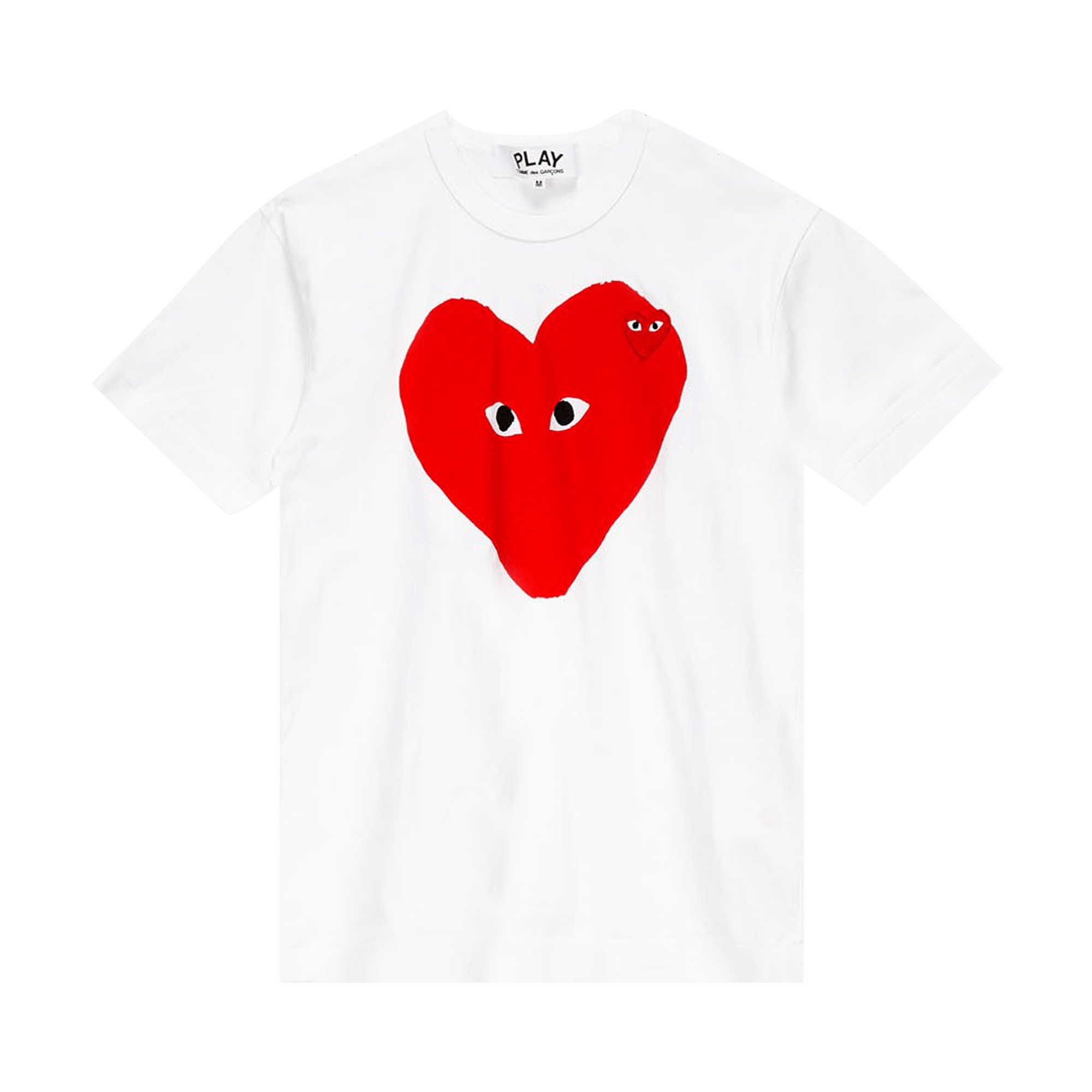 Comme des Garçons PLAY Big Heart Tee 'White'