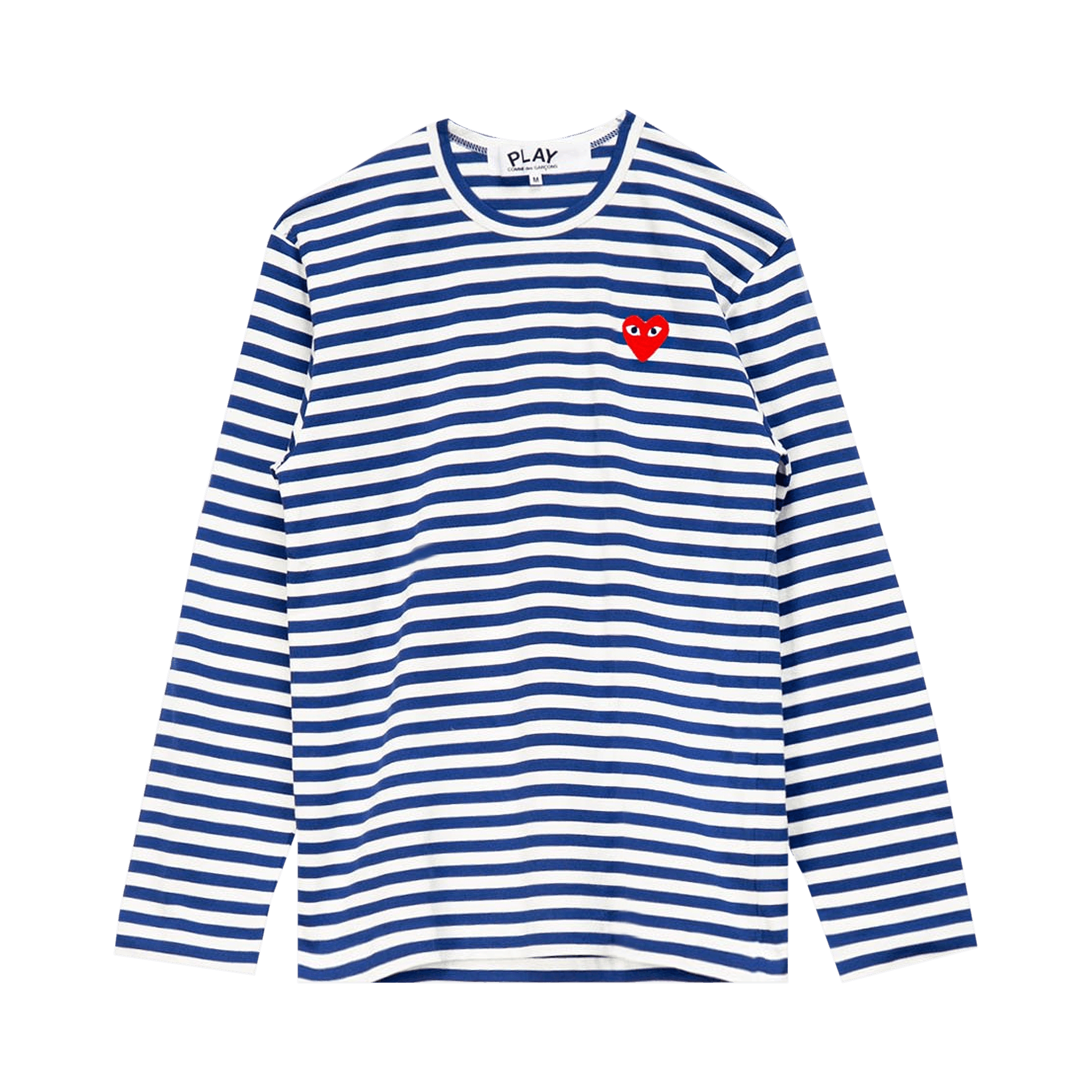 Comme des Garçons PLAY Striped T-Shirt 'Navy/White'
