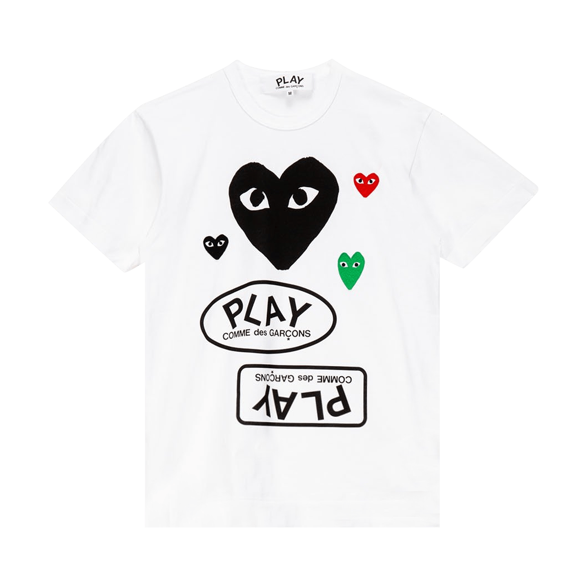 Comme des Garçons PLAY Miscellaneous Logo T-Shirt 'White'