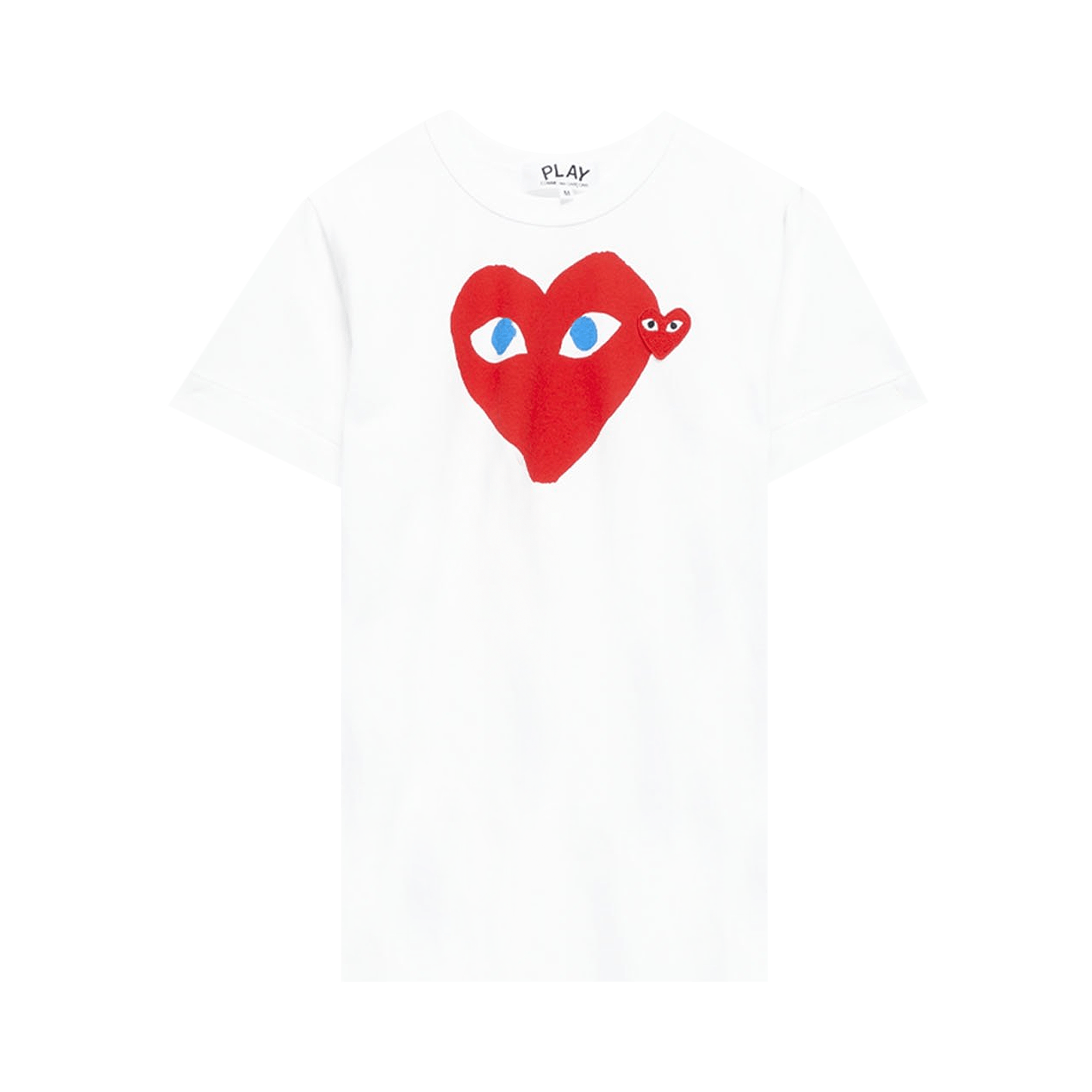 Comme des Garçons PLAY Eyes Heart Tee 'White'