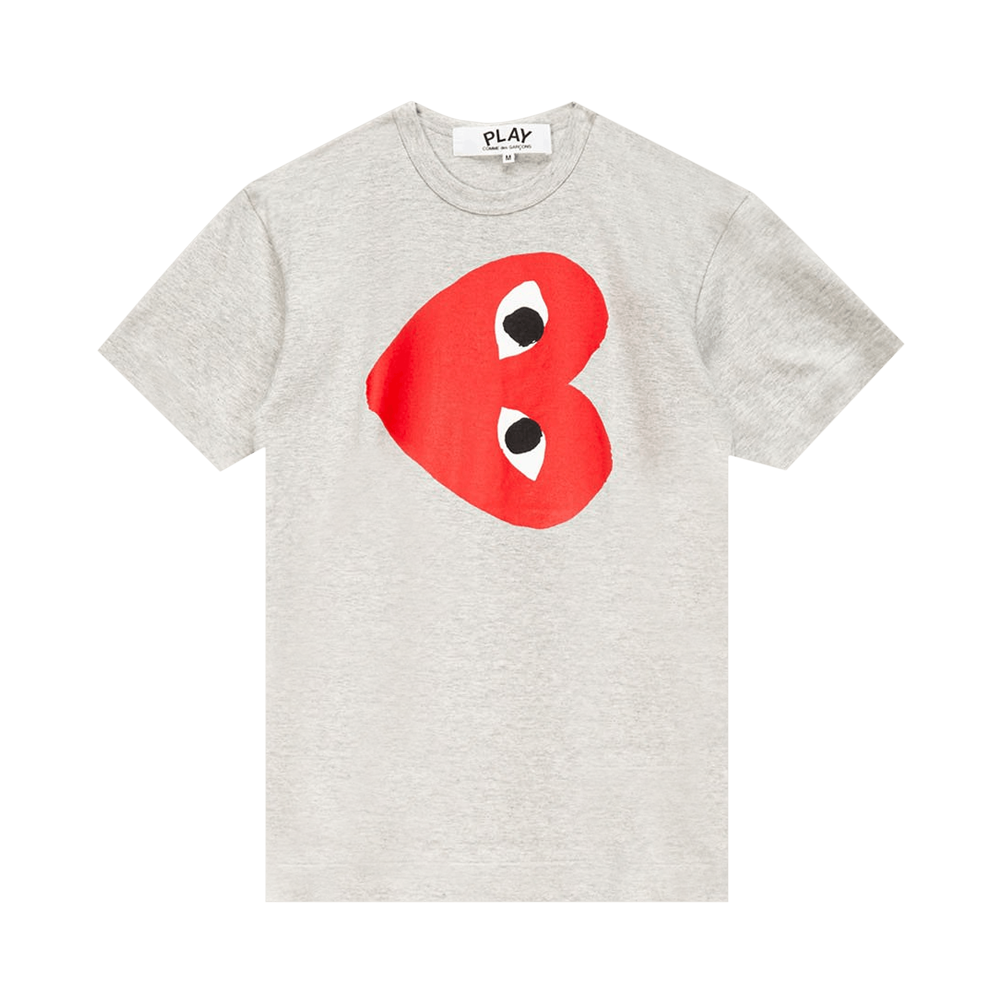 Comme des Garçons PLAY Sideways Heart Tee 'Grey'