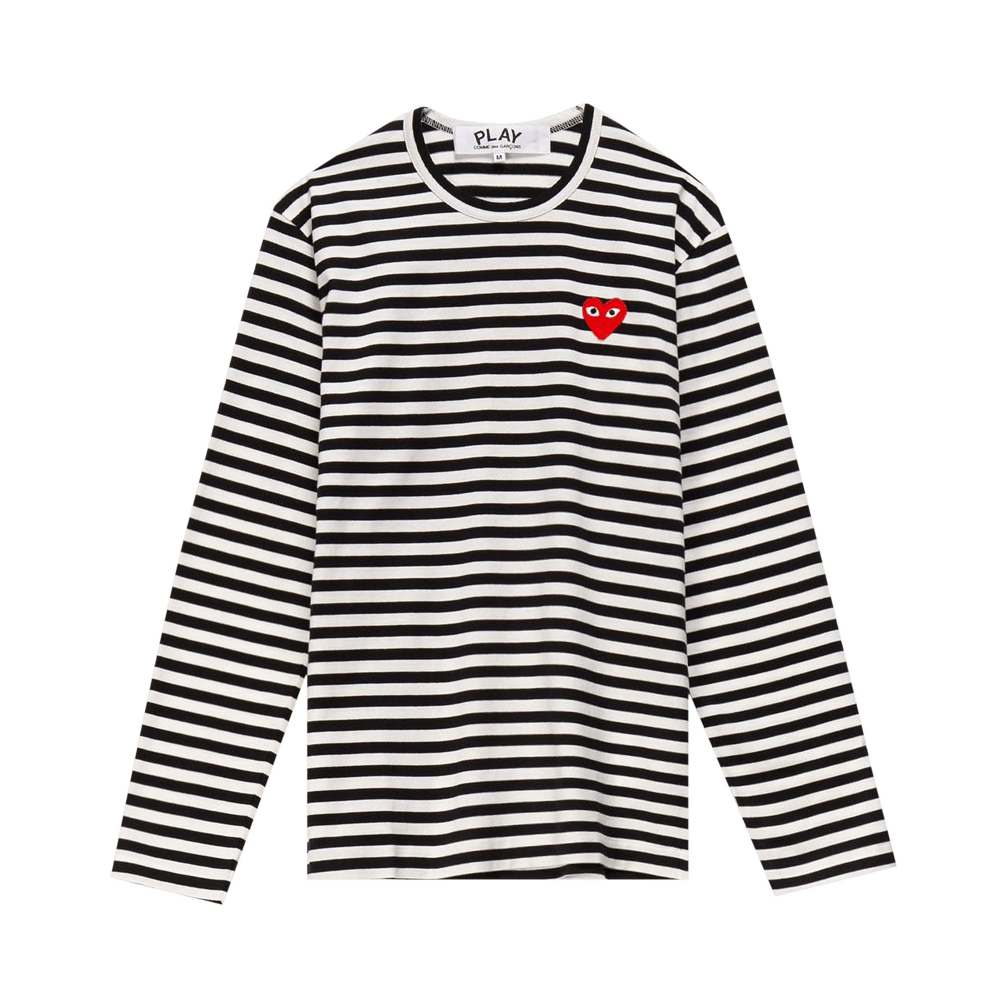 Comme des Garçons PLAY Striped T-Shirt 'Black/White'