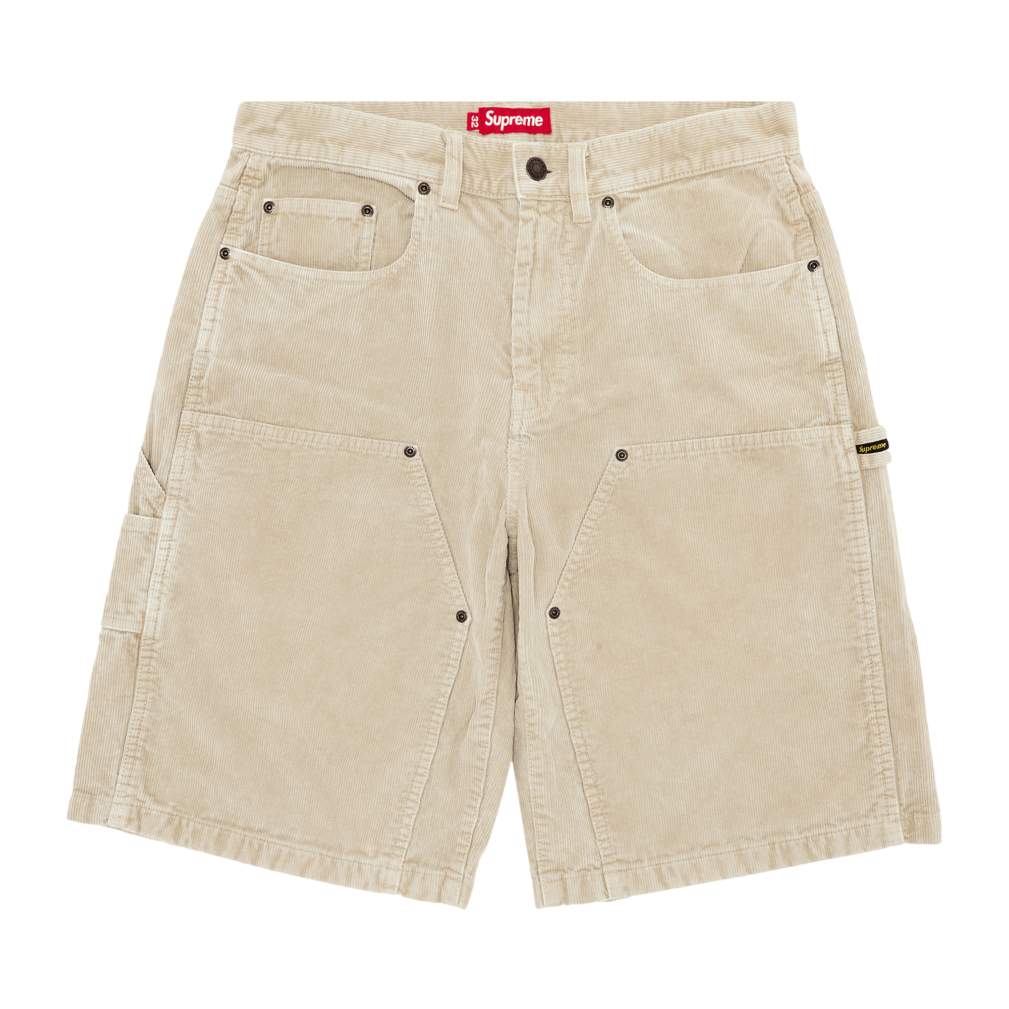 Supreme Washed Corduroy Double Knee Painter Short 'Tan'