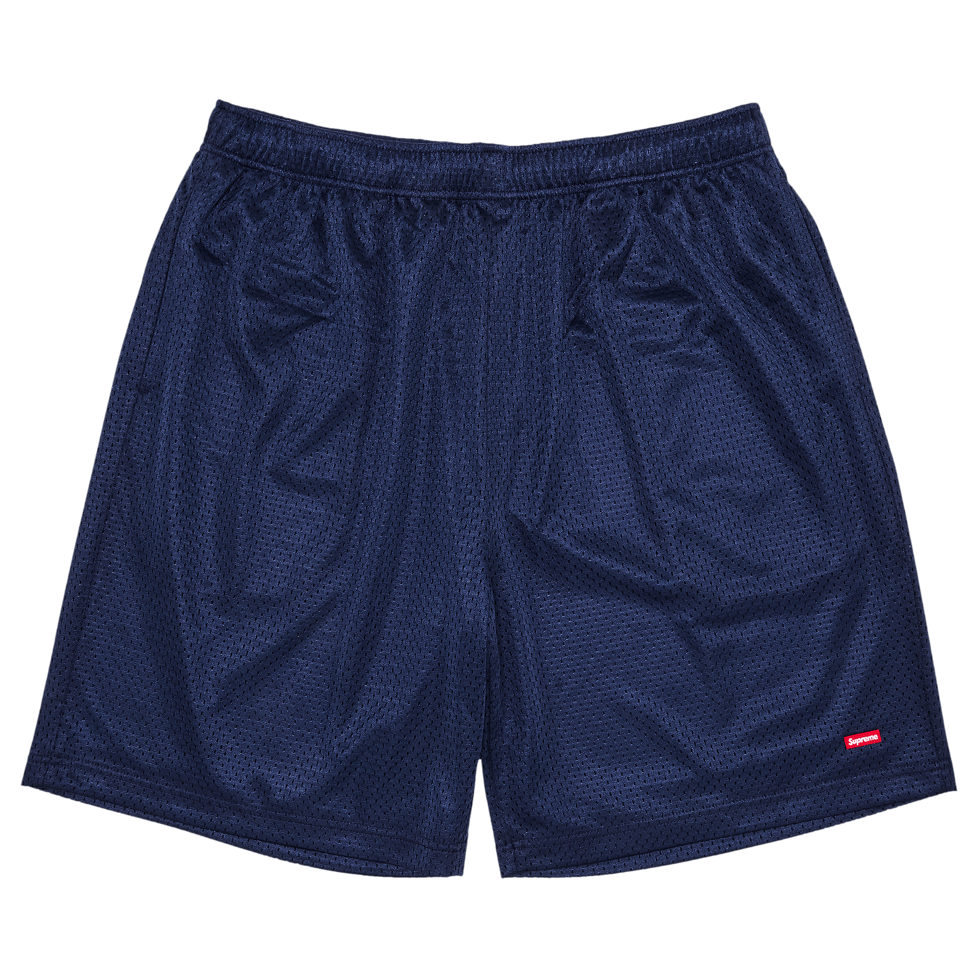 Supreme Small Box Baggy Mesh Short 'Navy'