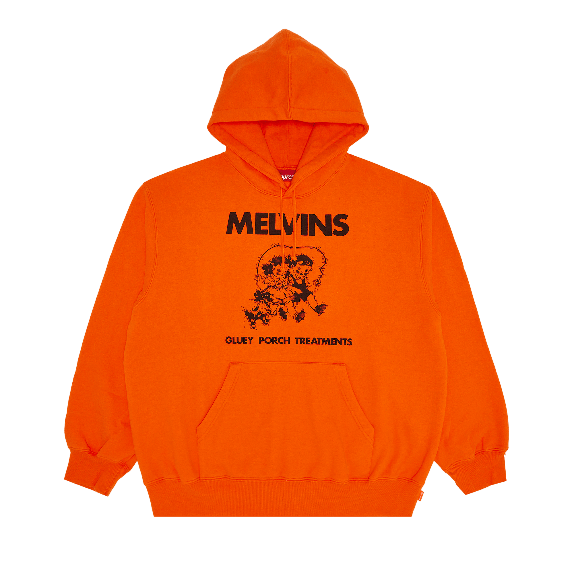 Supreme x Melvins Hooded Sweatshirt 'Bright Orange'