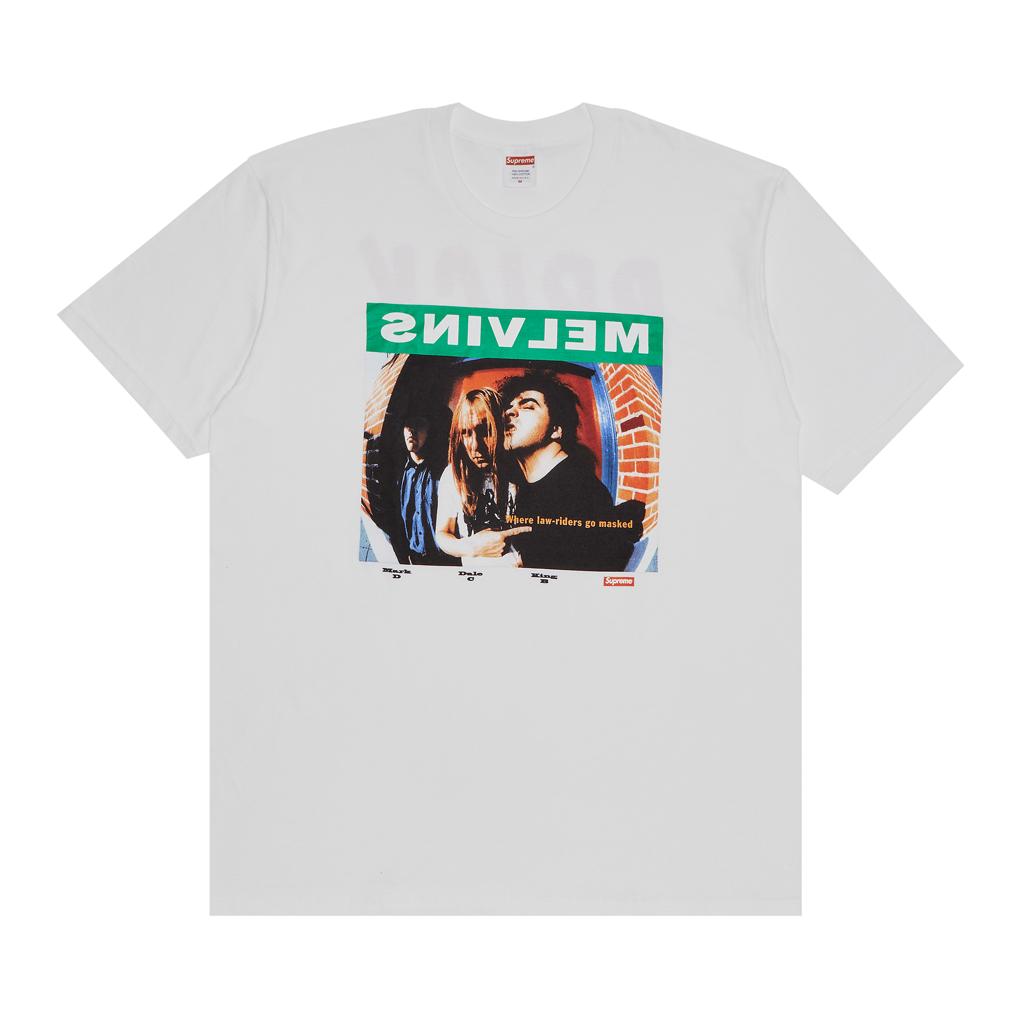 Supreme x Melvins Prick Tee 'White'