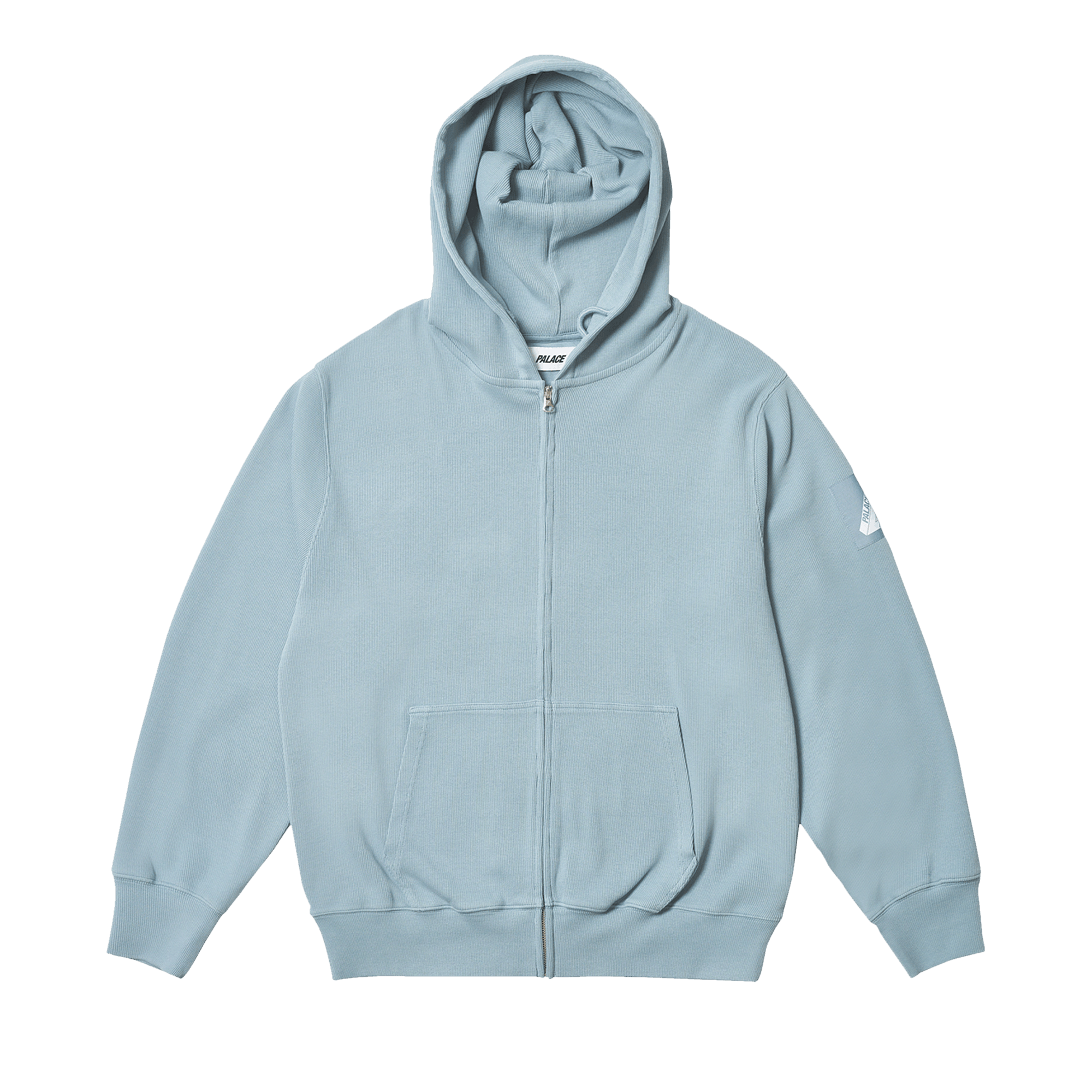 Palace Rib Hood 'Hazy Blue'
