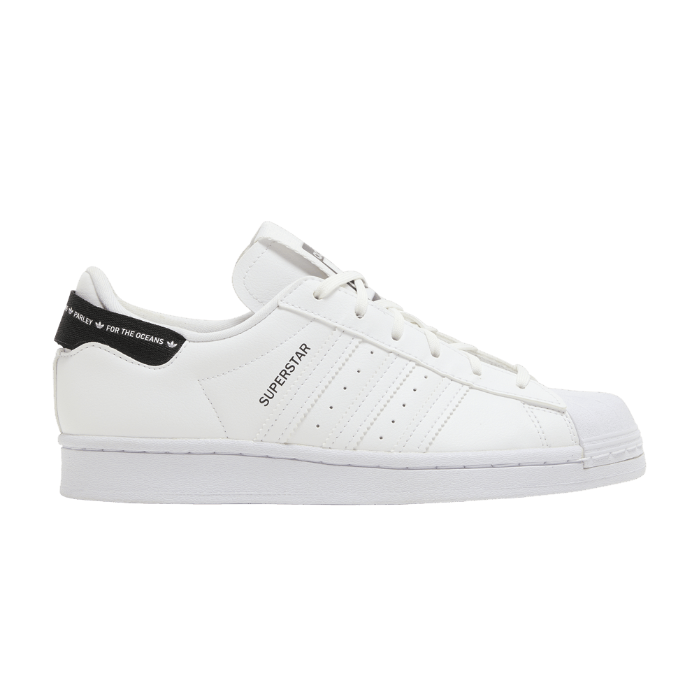 Parley x adidas Superstar J 'White Black'