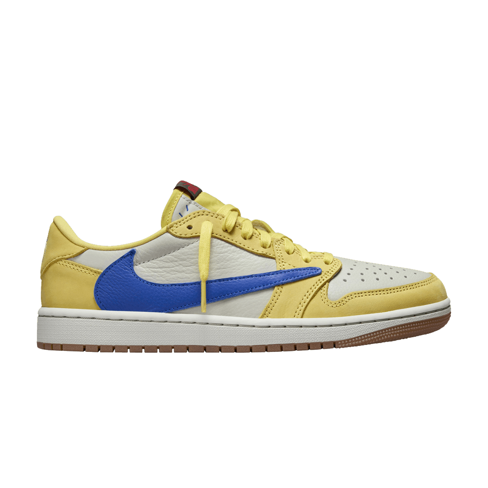 Travis Scott x Wmns Air Jordan 1 Retro Low OG SP 'Canary' Sample