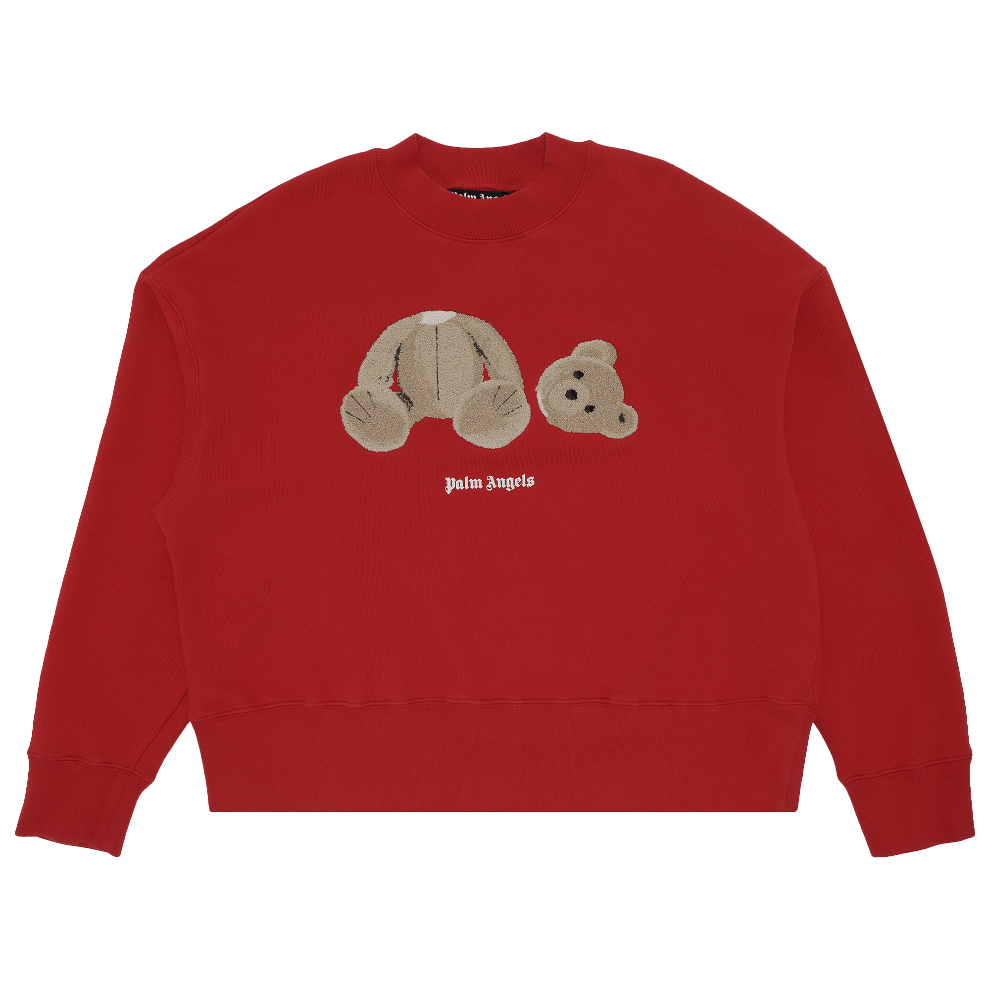 Palm Angels Bear Crew 'Red/Brown'