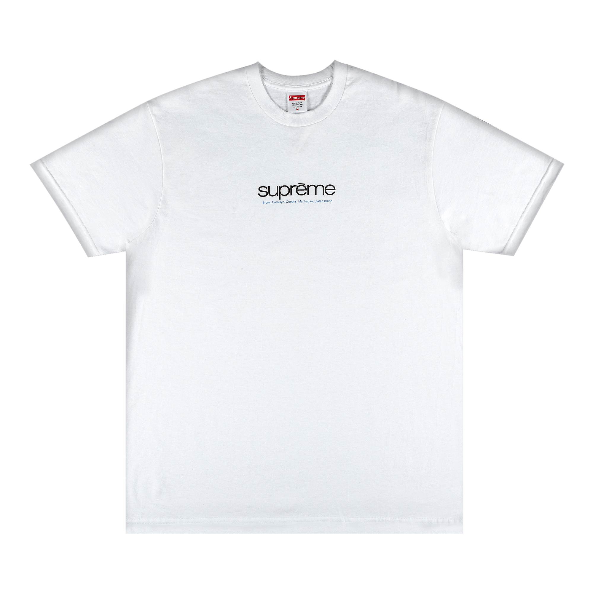 Supreme Five Boroughs Tee 'White'