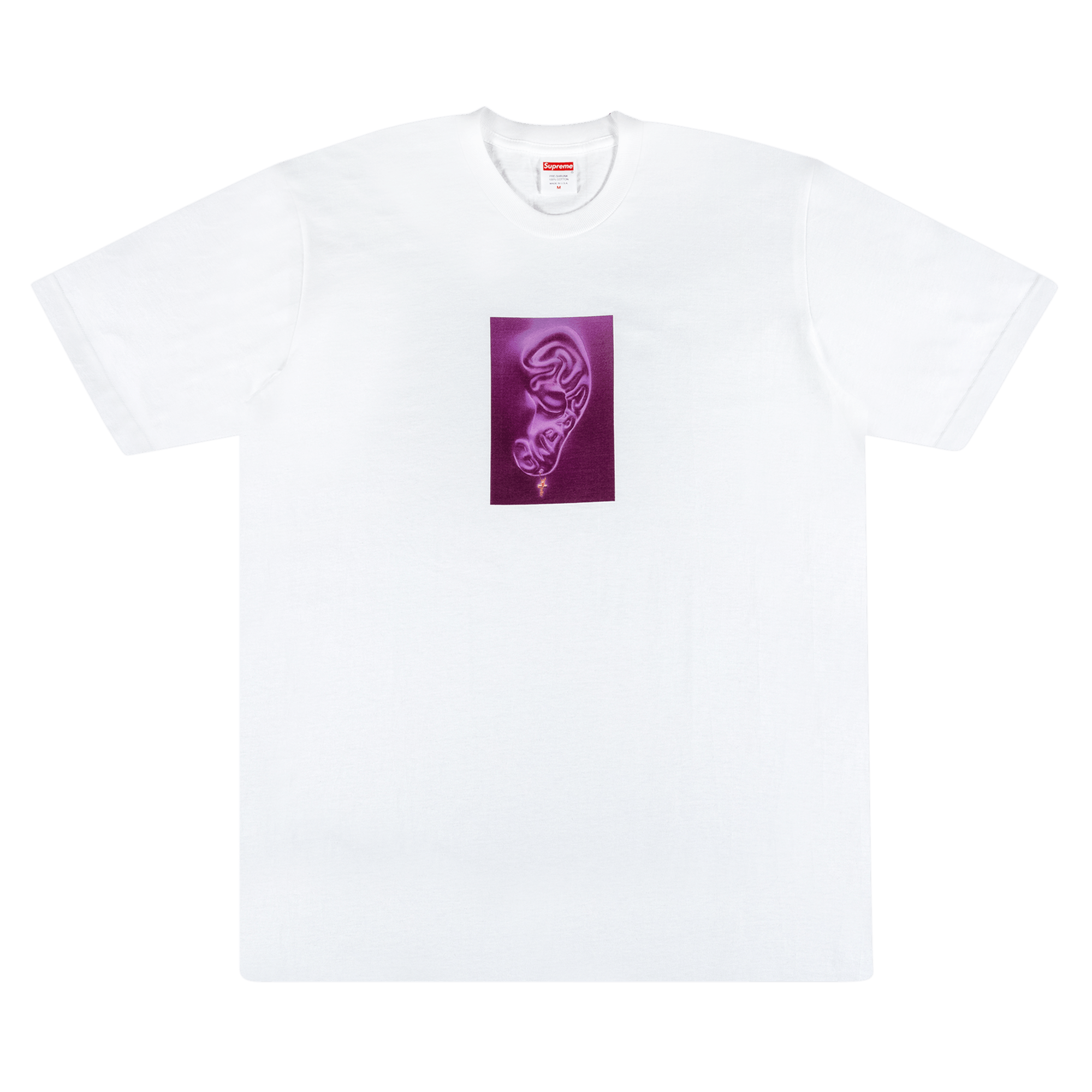 Supreme Ear Tee 'White'