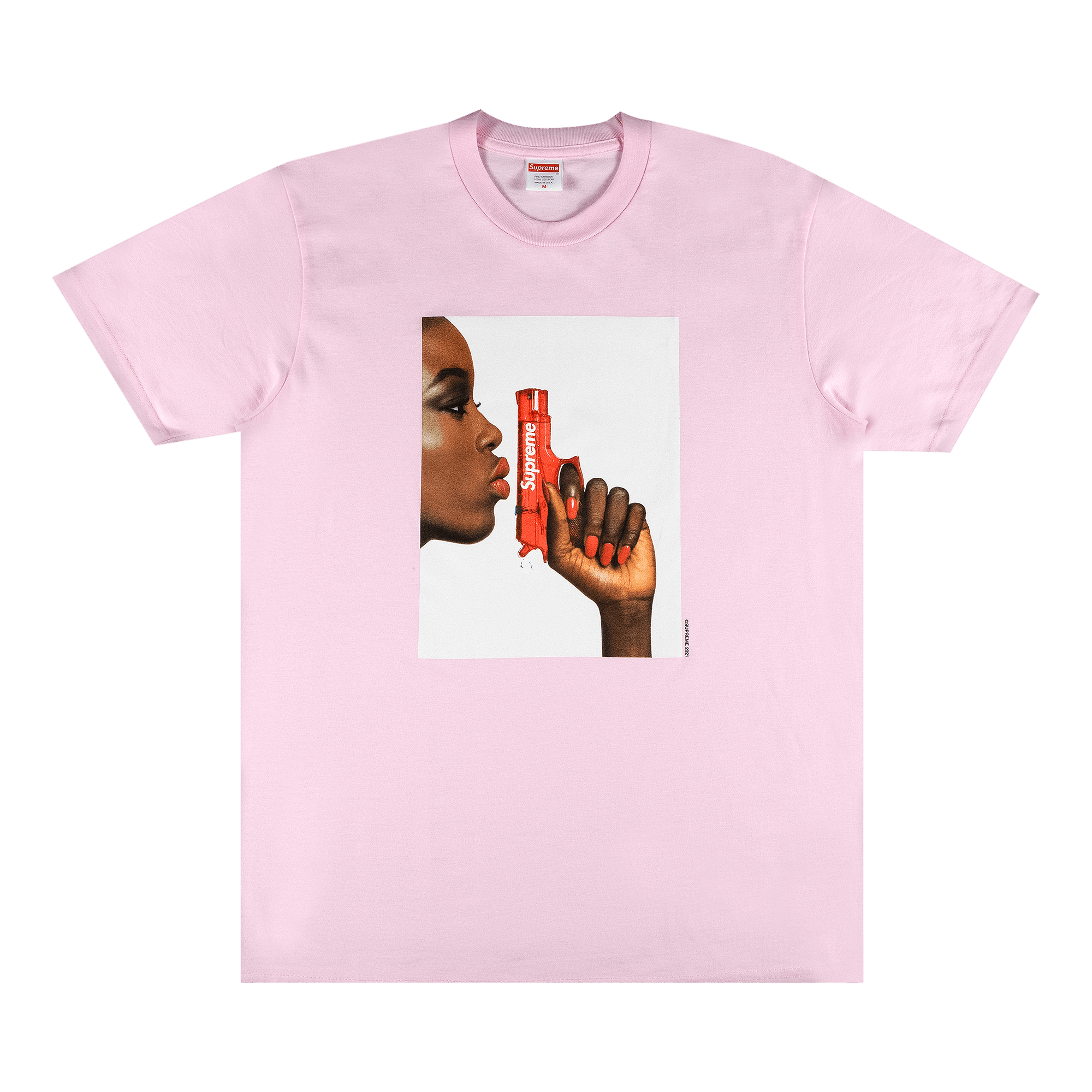 Supreme Water Pistol Tee 'Light Pink'