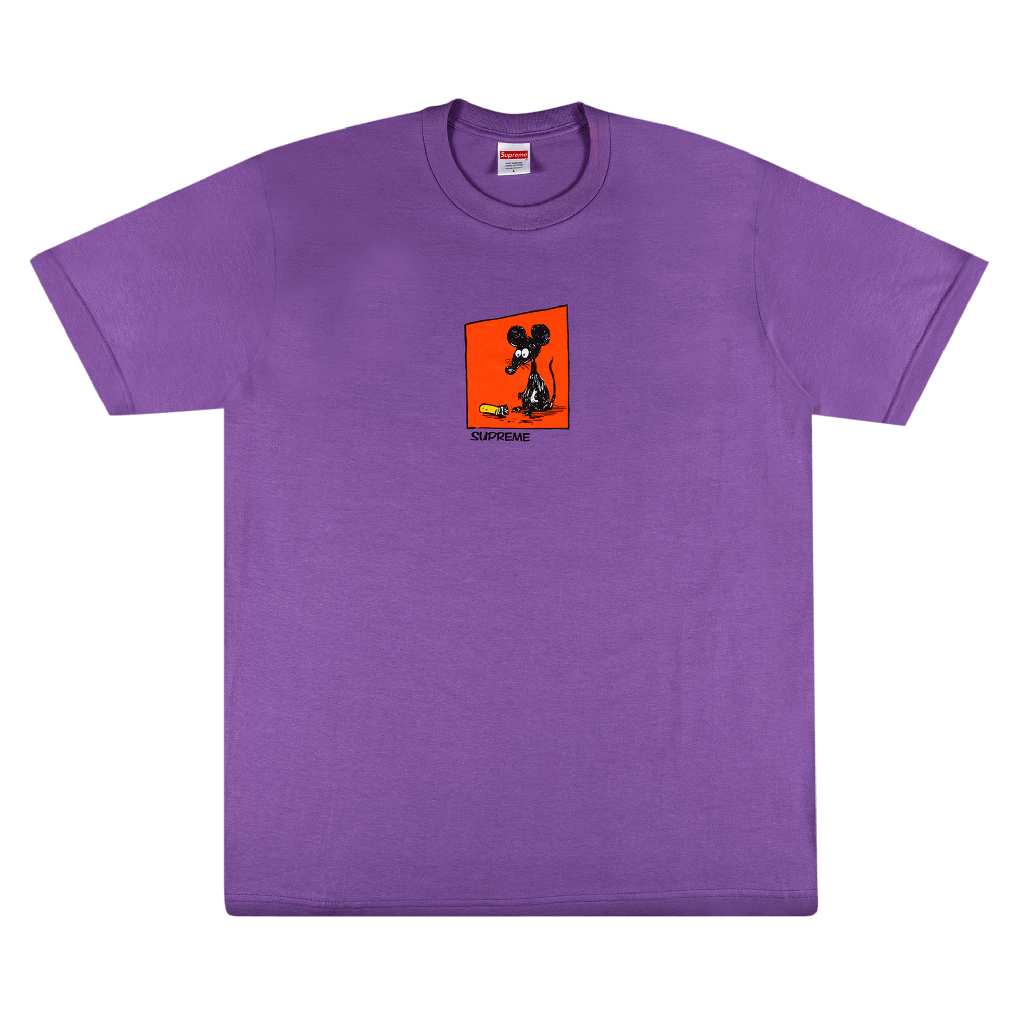 Supreme Mouse Tee 'Purple'