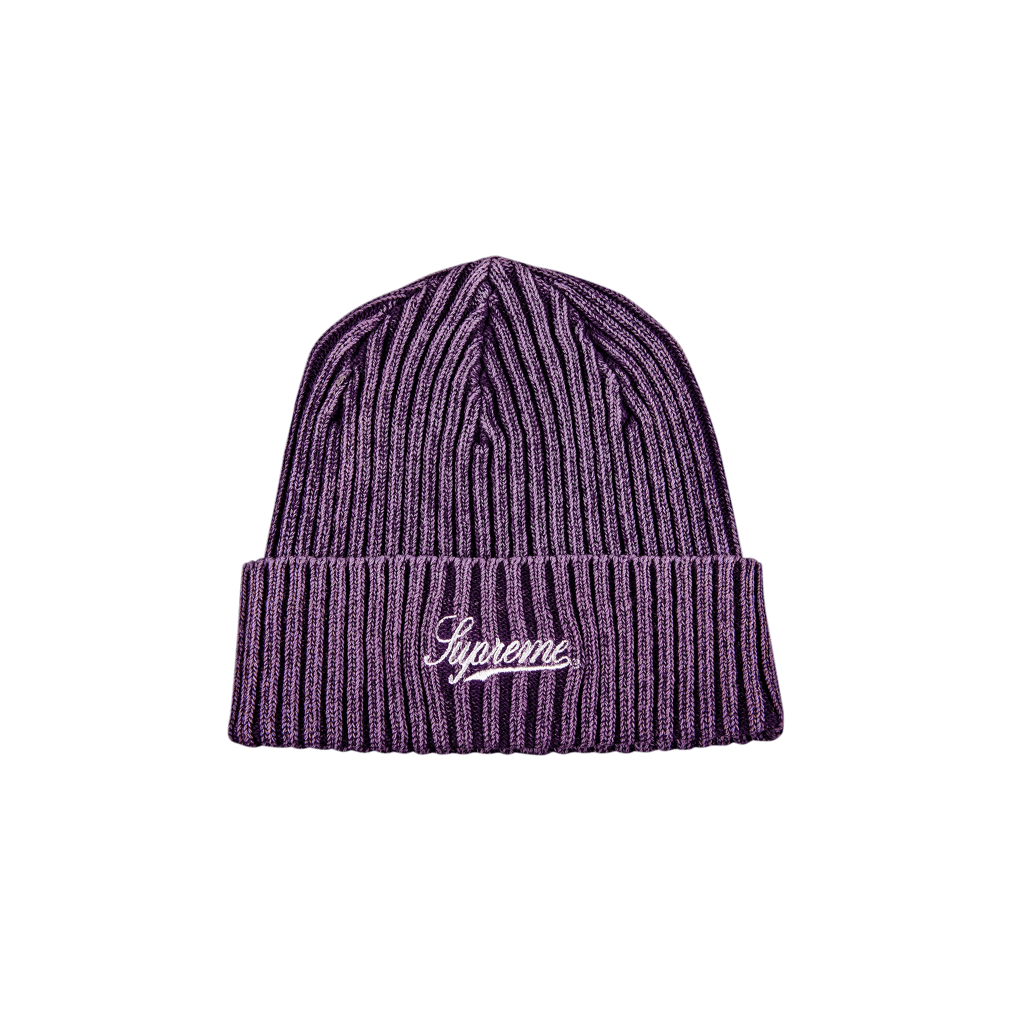 Supreme Bleached Rib Beanie 'Purple'
