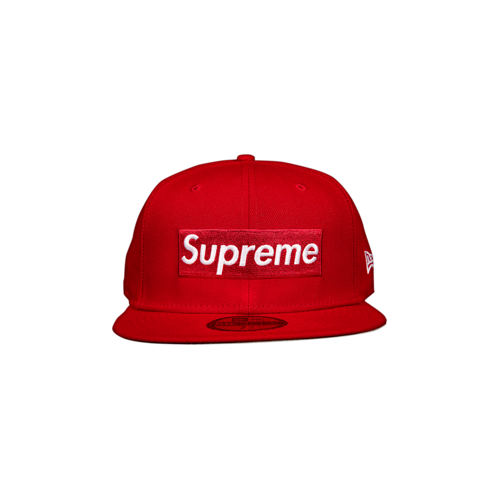 Supreme x New Era Champions Box Logo Hat 'Red'