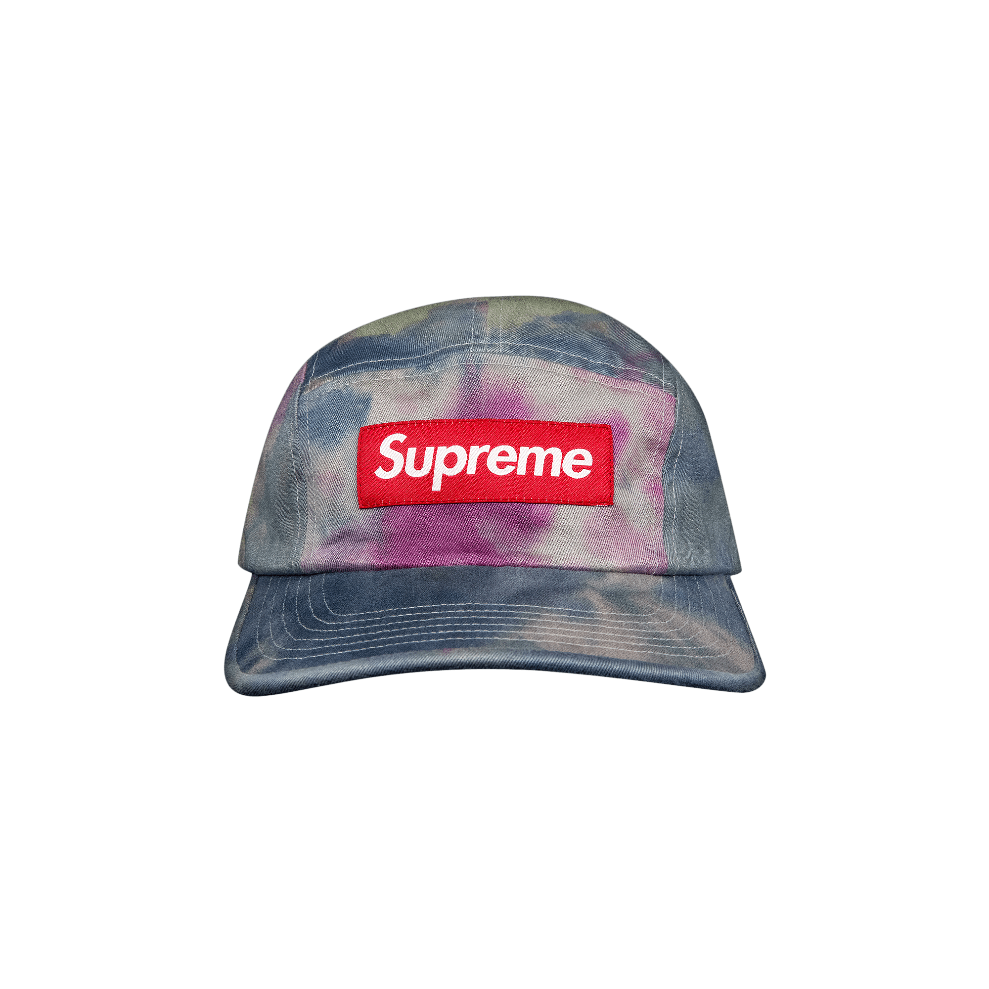Supreme Washed Chino Twill Camp Cap 'Multicolor'