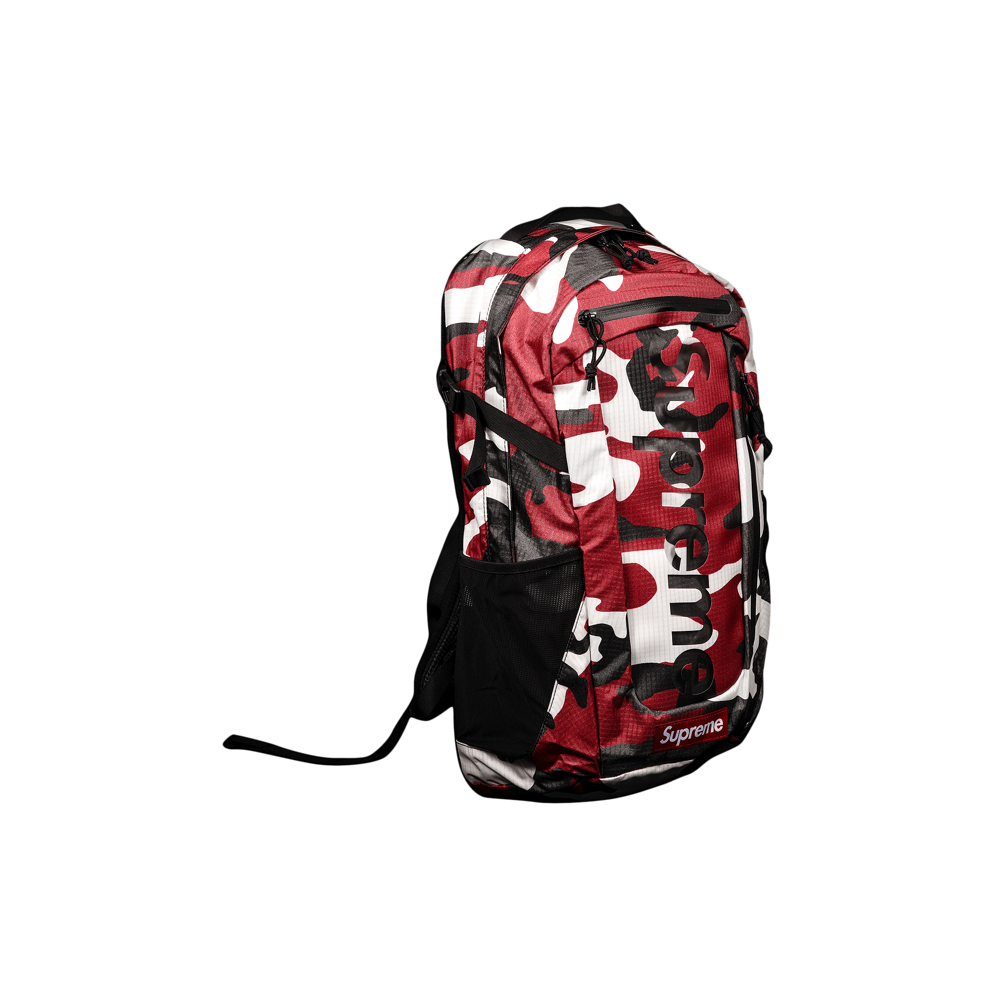 Supreme Backpack 'Red Camo'