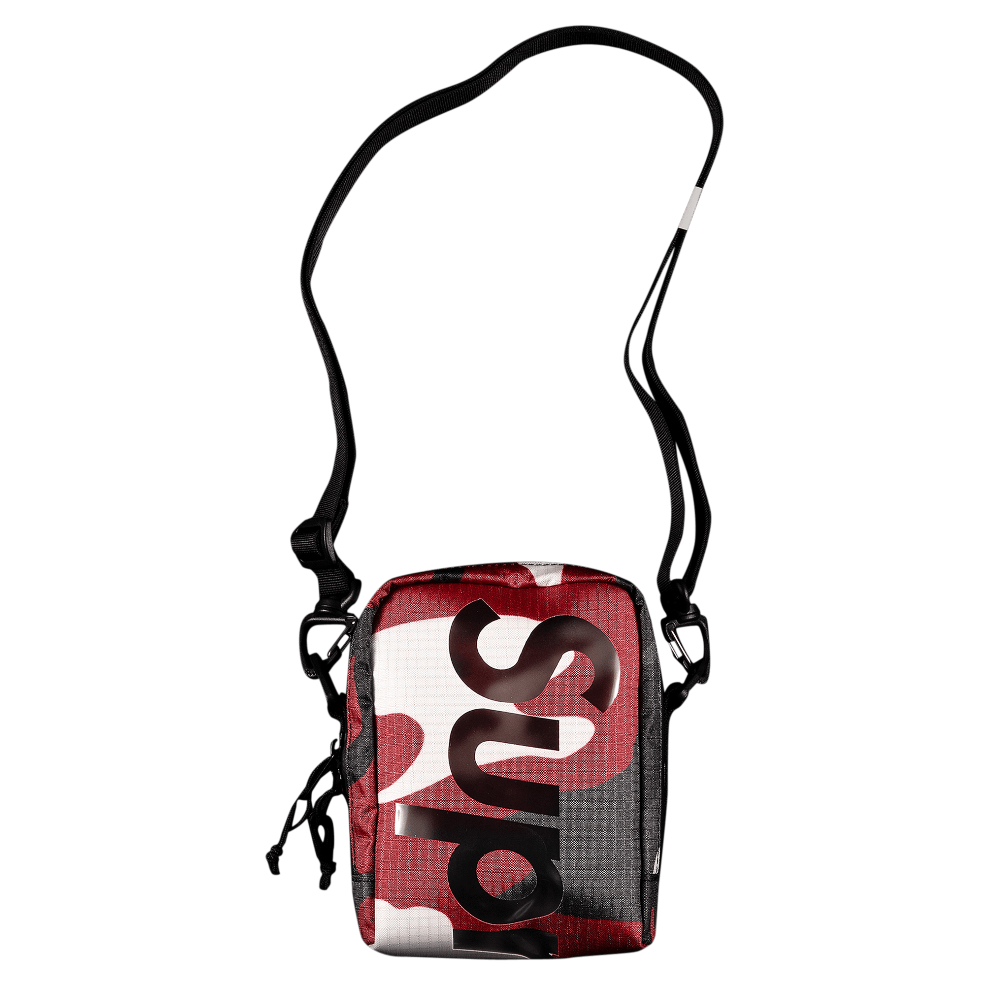 Supreme Neck Pouch 'Red Camo'