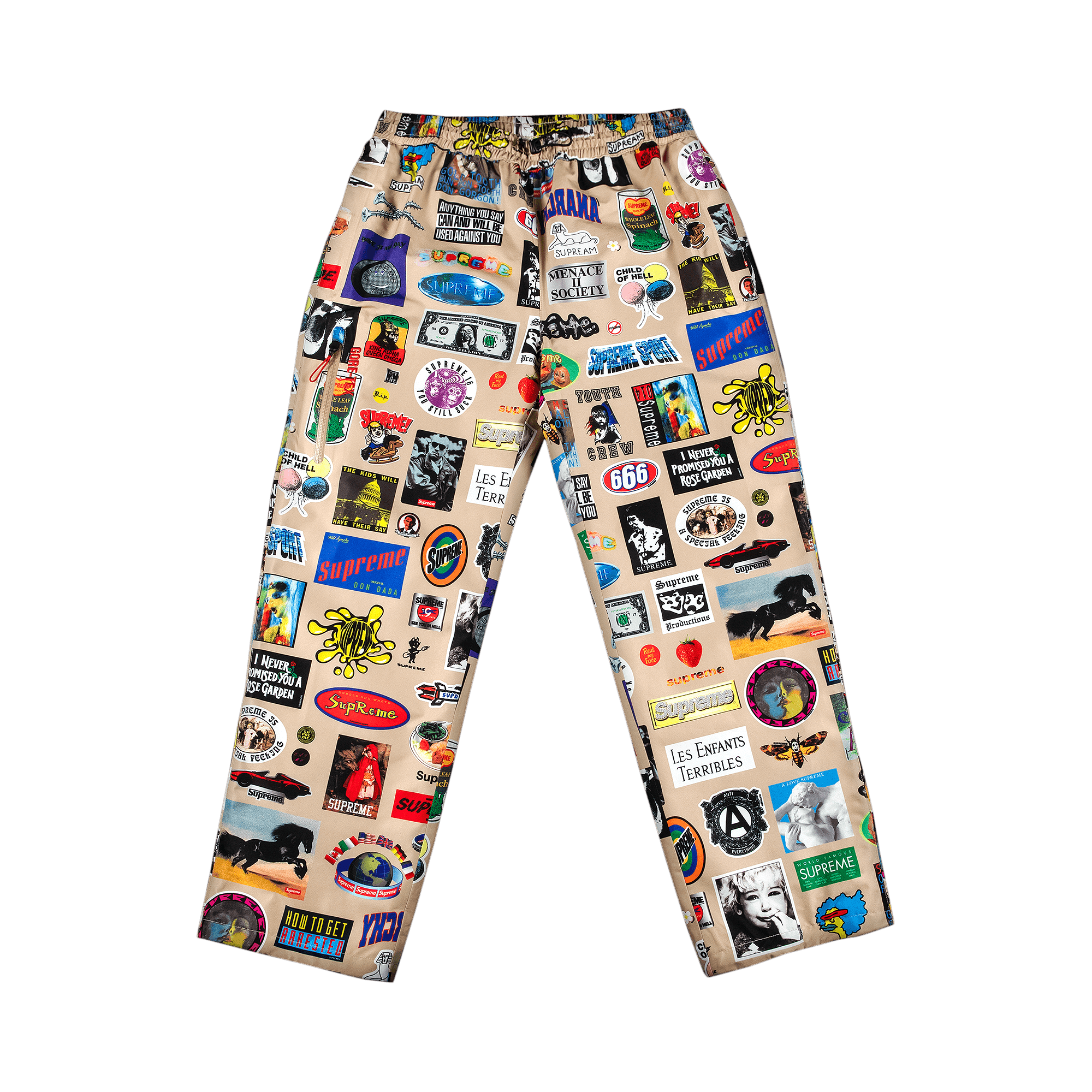 Supreme GORE-TEX Stickers Pant 'Tan'