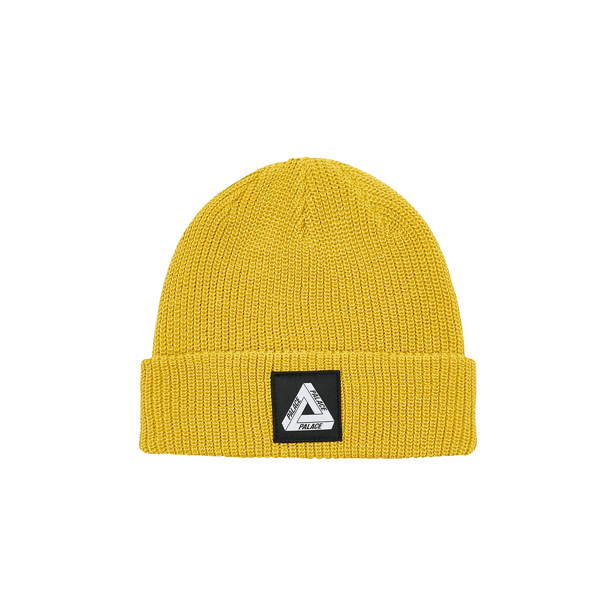 Palace Tri-Ferg Patch Beanie 'Gold'