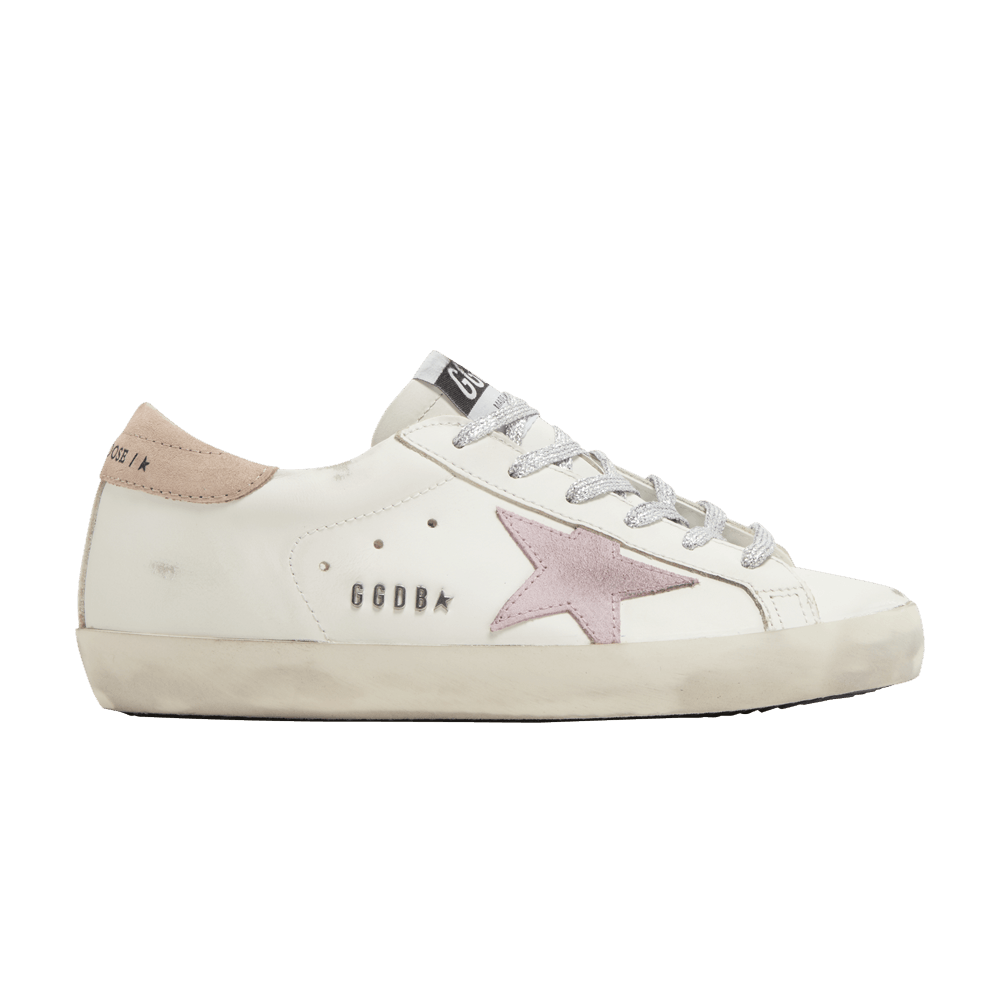 Golden Goose Wmns Superstar 'White Antique Pink'