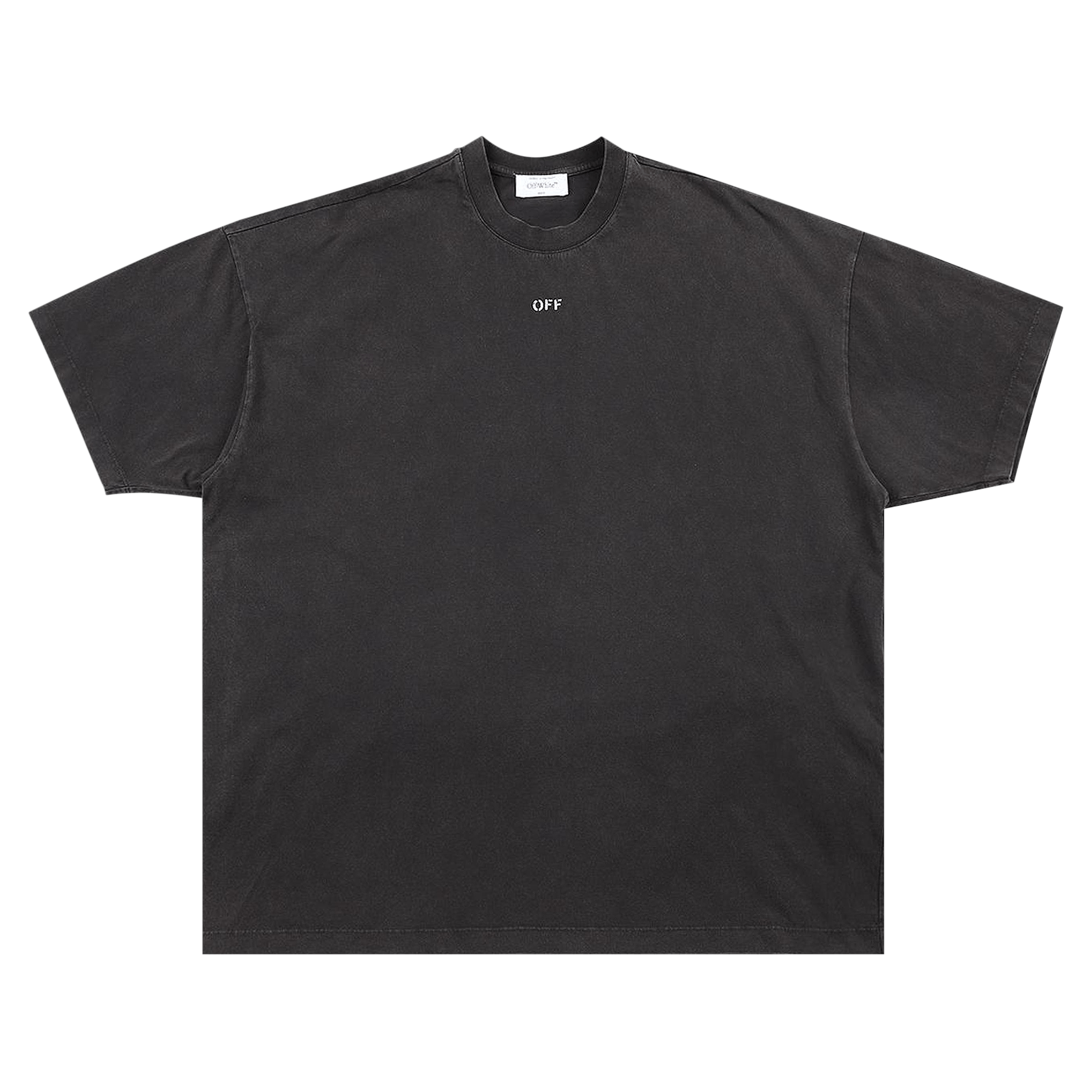 Off-White Stamp Mary Over Short-Sleeve Tee 'Black/White'