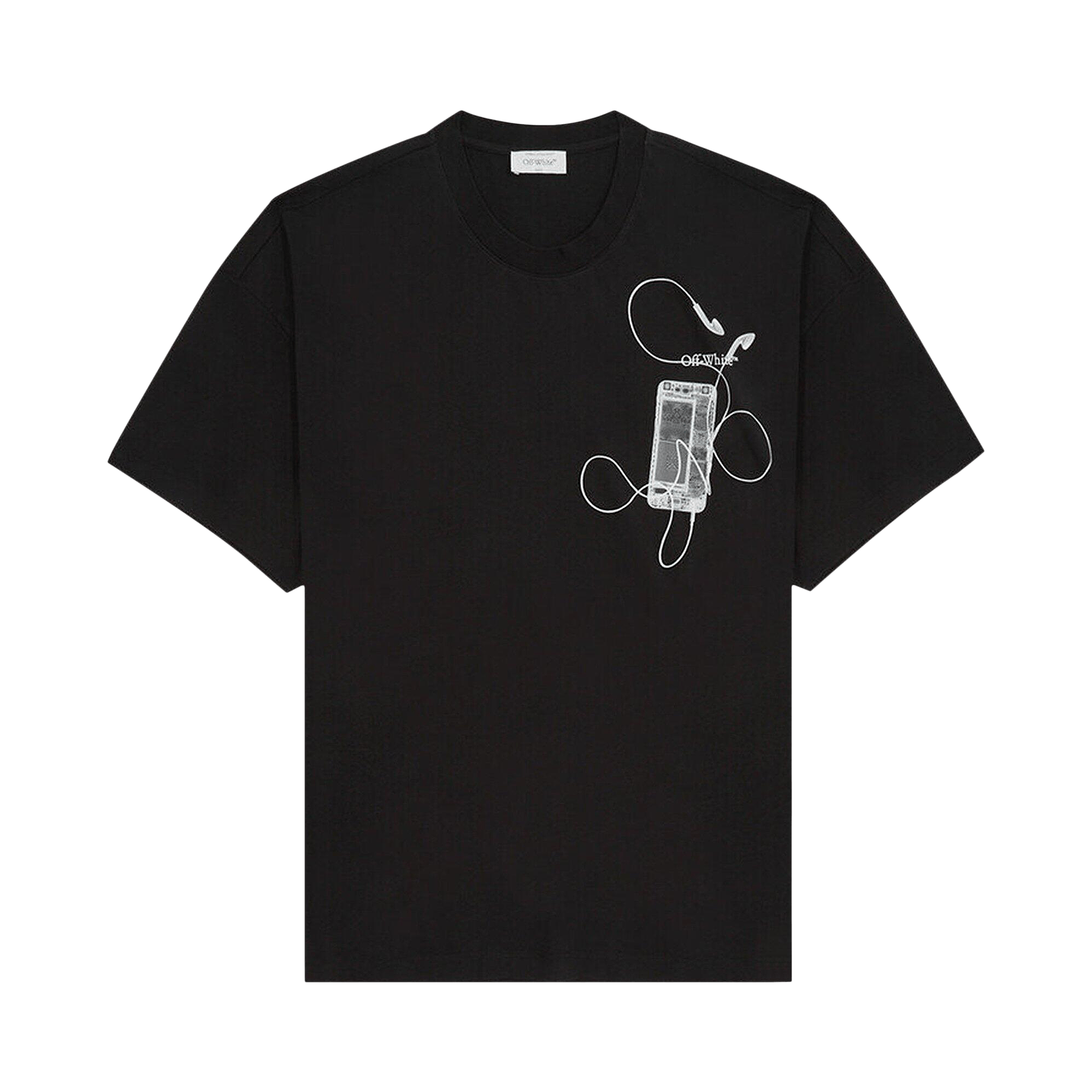 Off-White Short-Sleeve Tee 'Black/Grey'