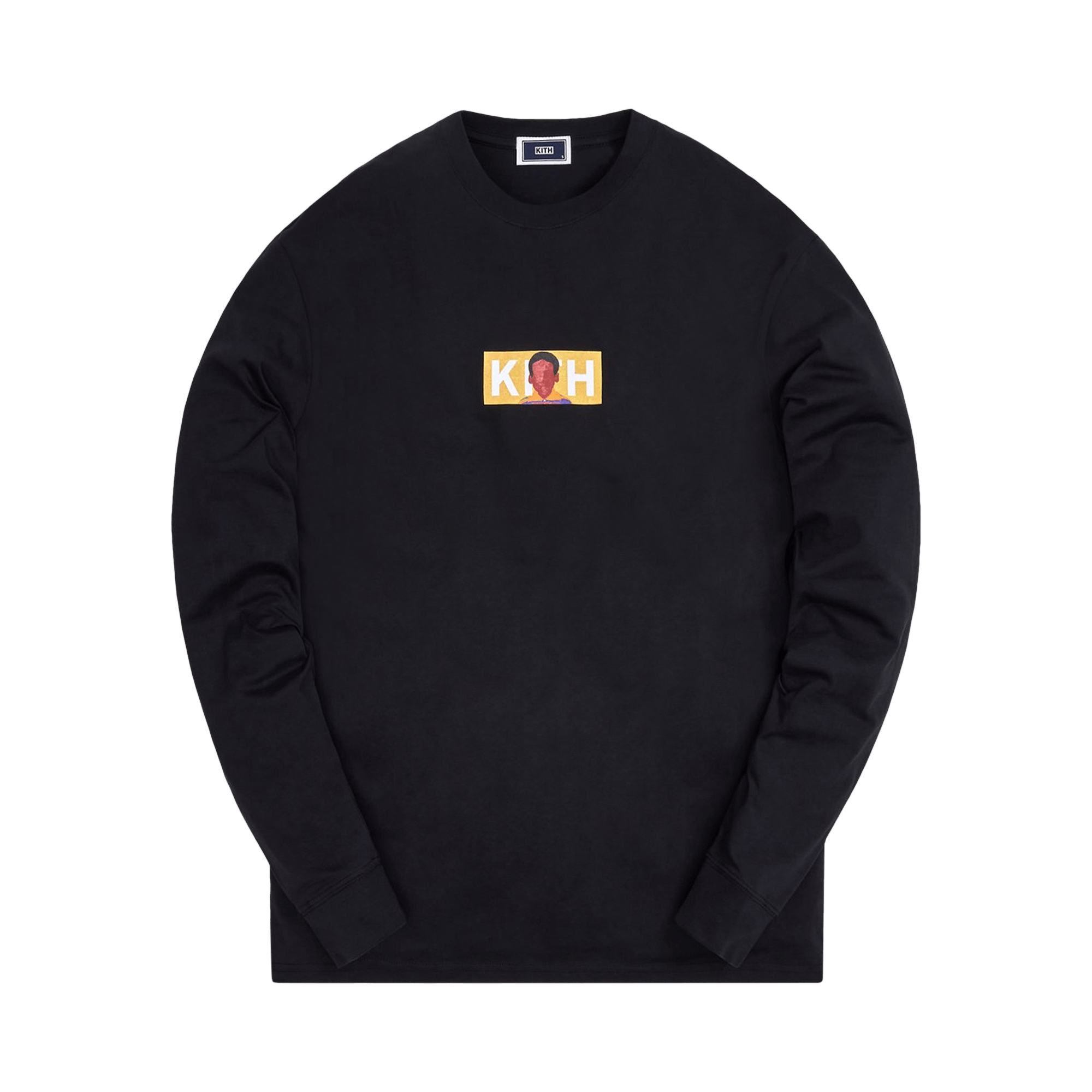 Kith For Shaina McCoy Classic Logo Long-Sleeve Tee 'Black'