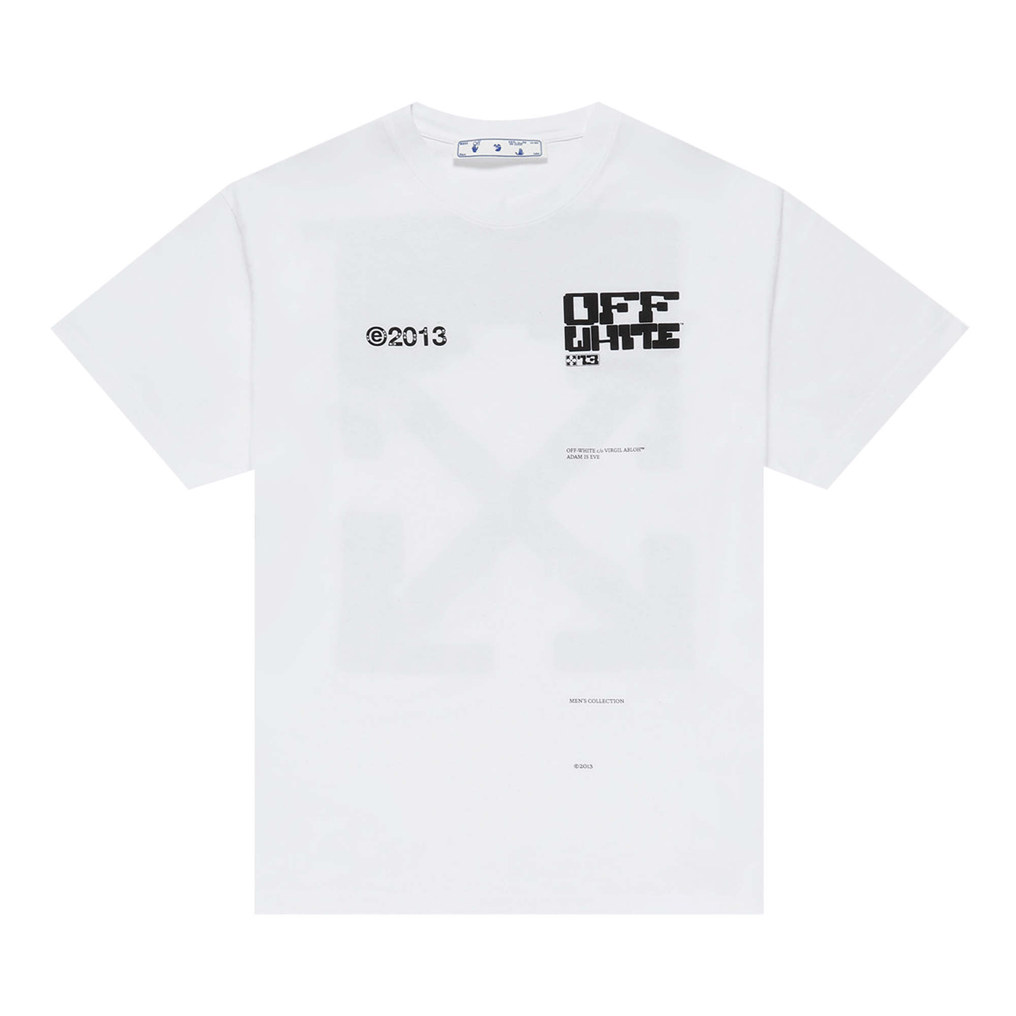 Off-White Tech Marker Short-Sleeve Over Tee 'White/Black'