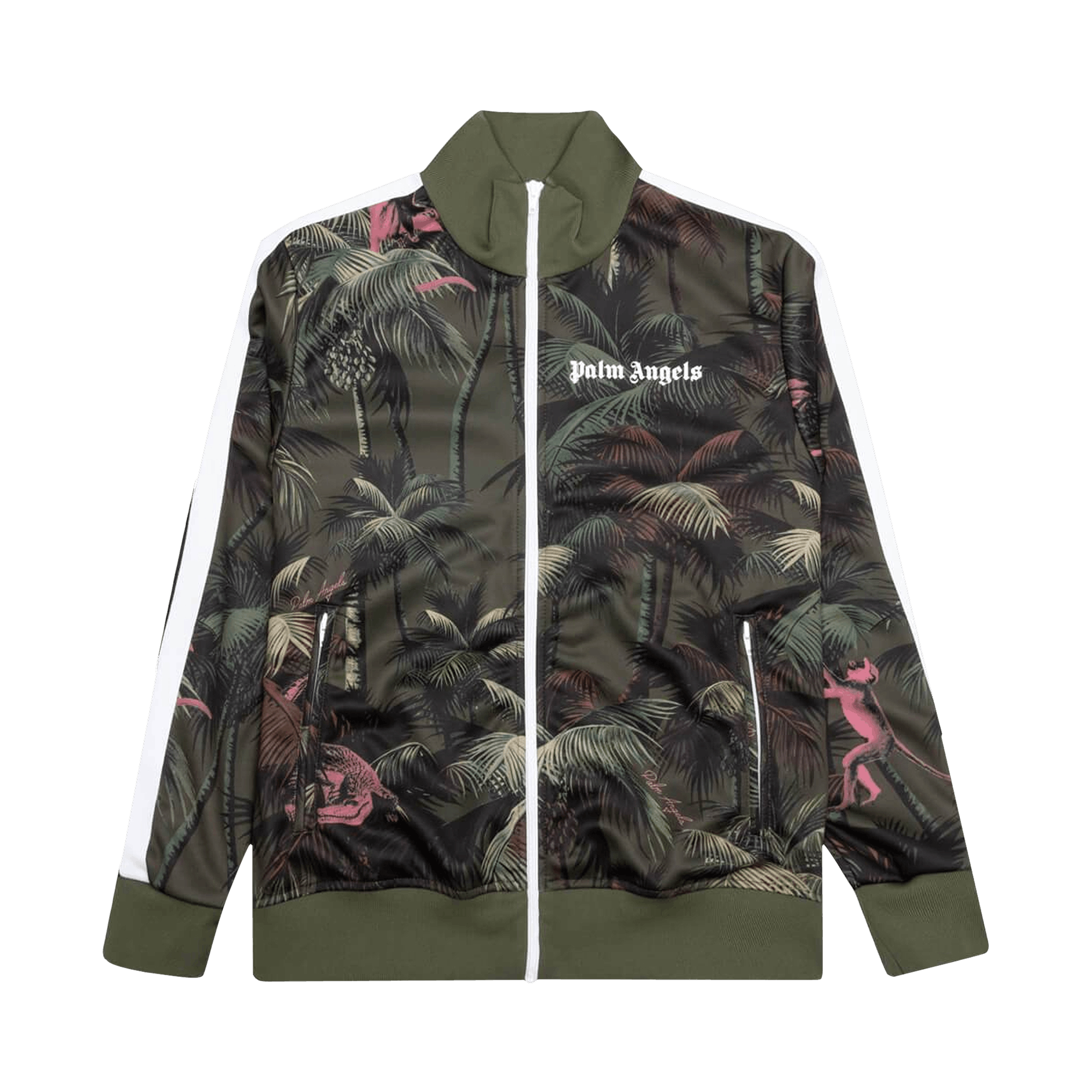 Palm Angels Jungle Classic Track Jacket 'Green'