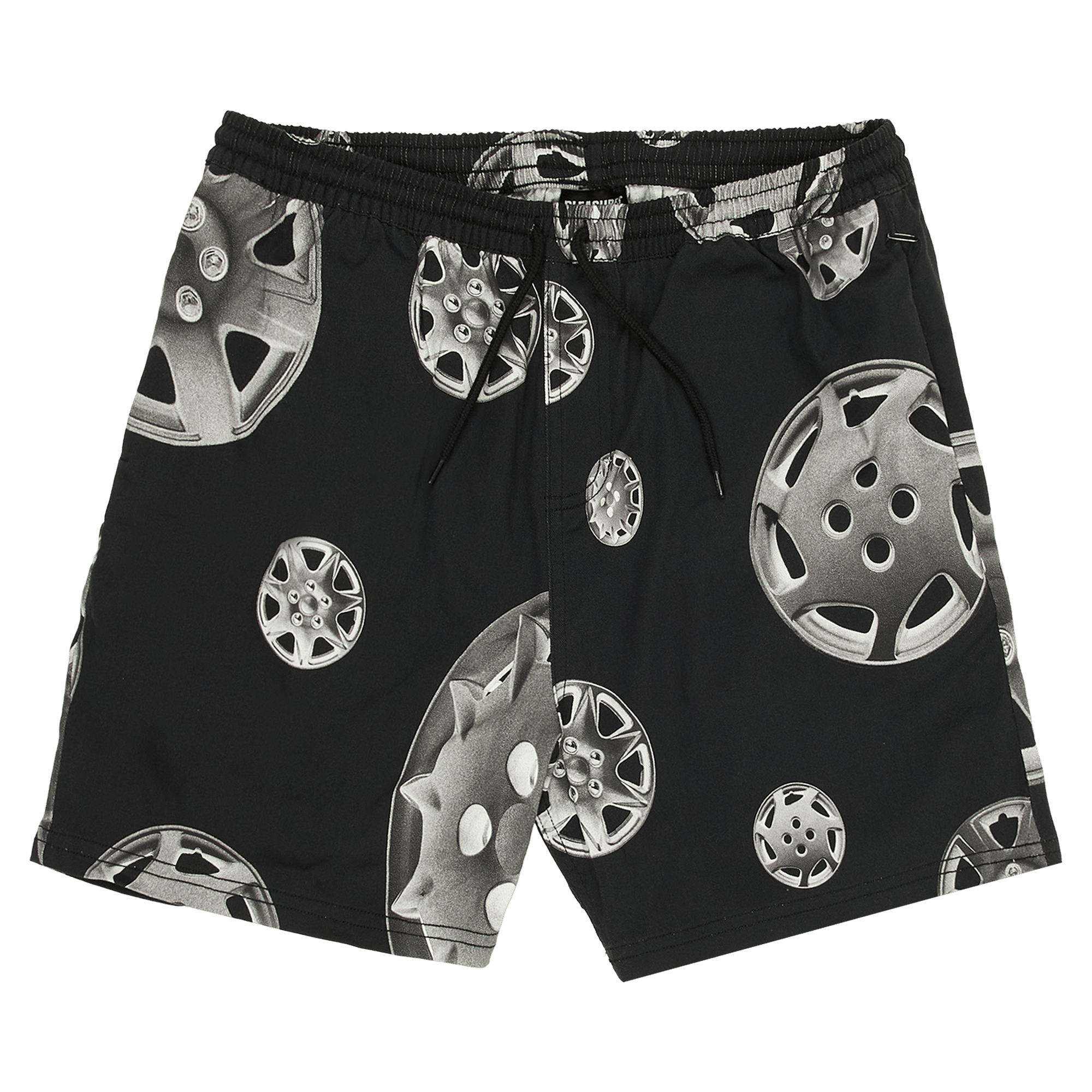 Pleasures Roadside Twill Shorts 'Black'