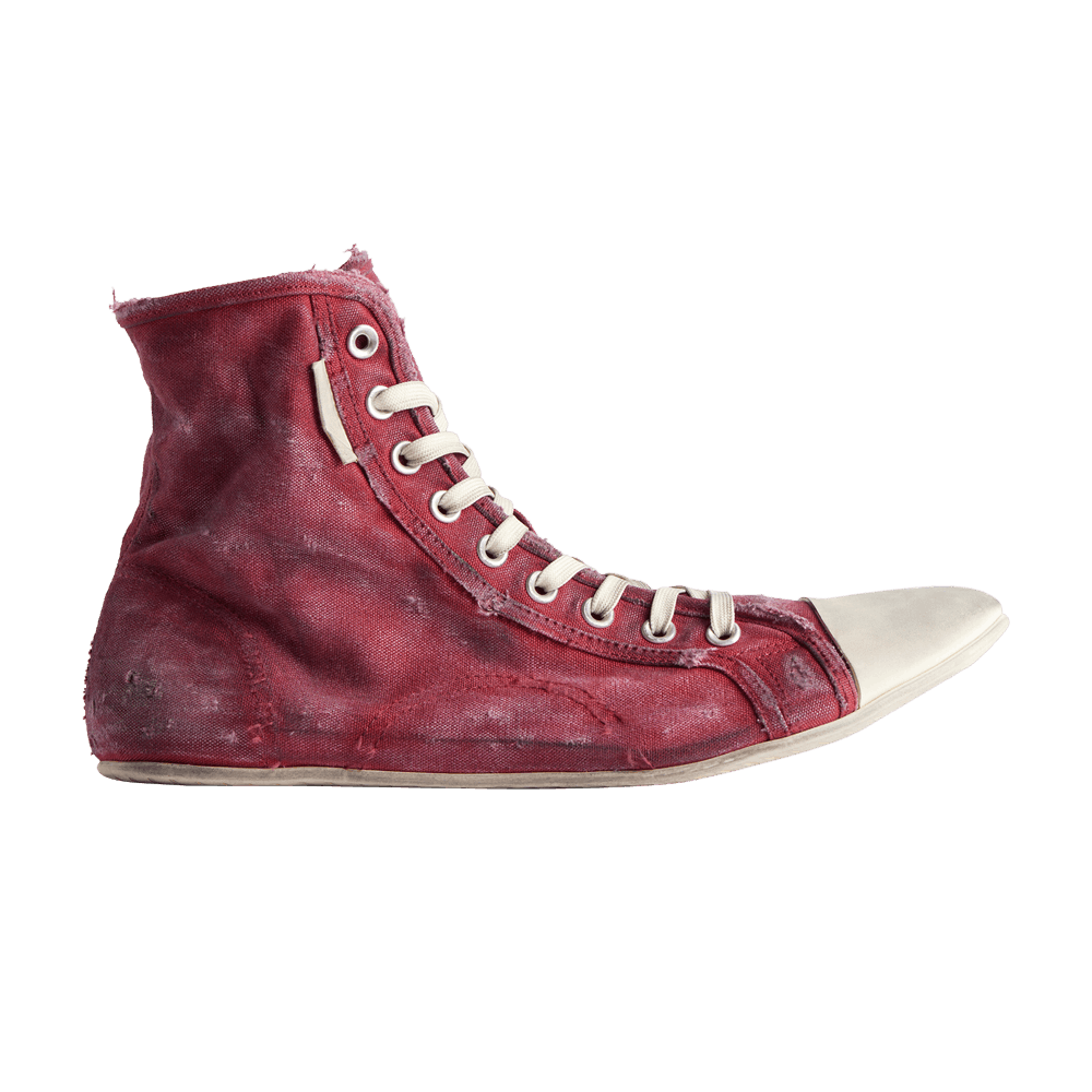 Balenciaga Paris Ultra Flat High 'Worn-Out - Red'