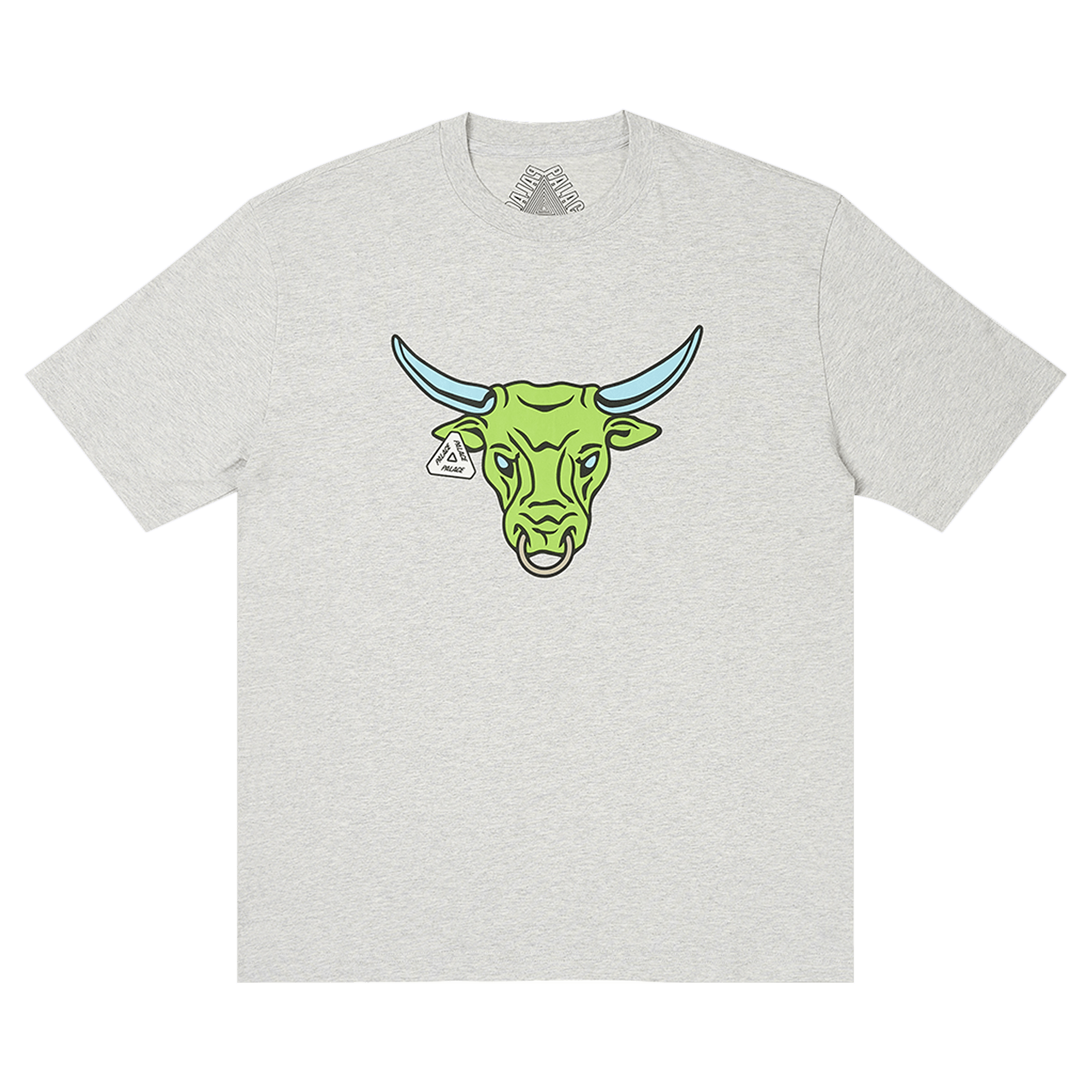 Palace Nobul T-Shirt 'Grey Marl'