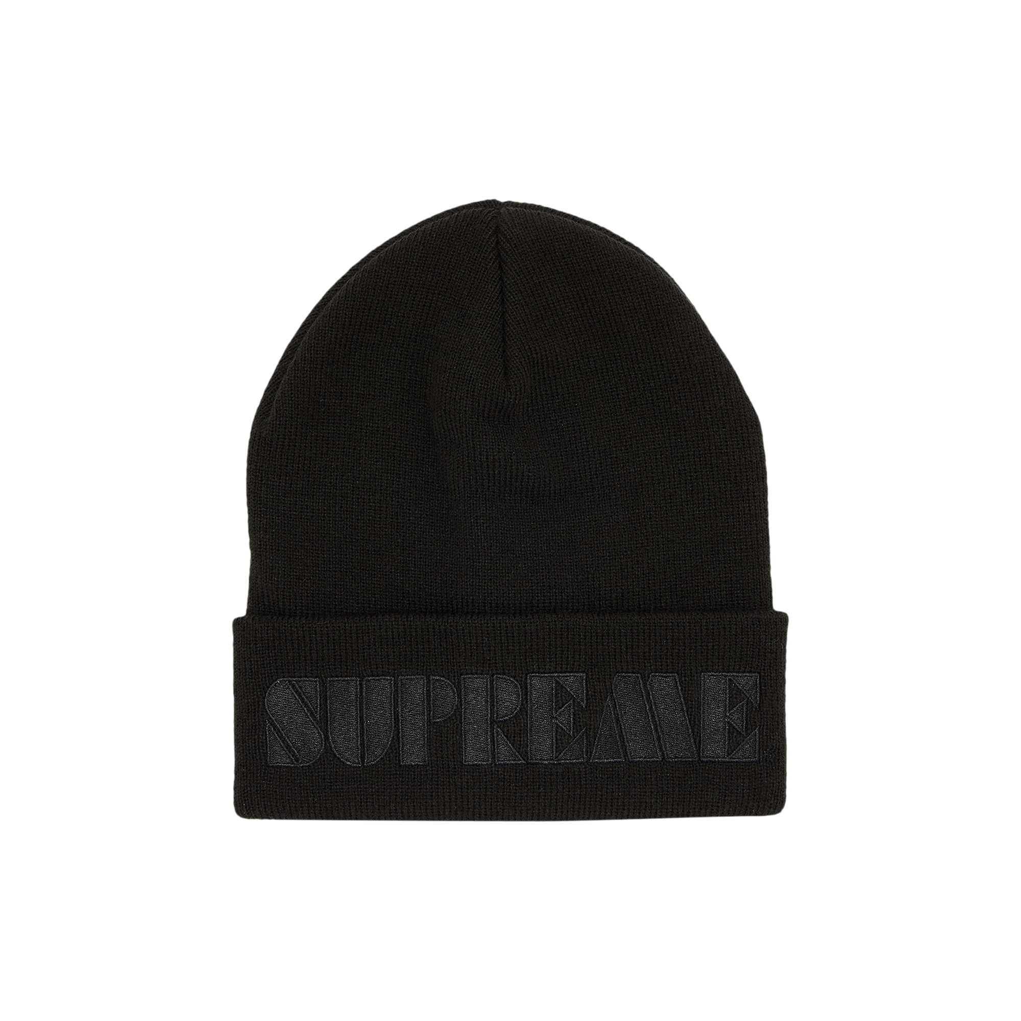 Supreme Stencil Beanie 'Black'