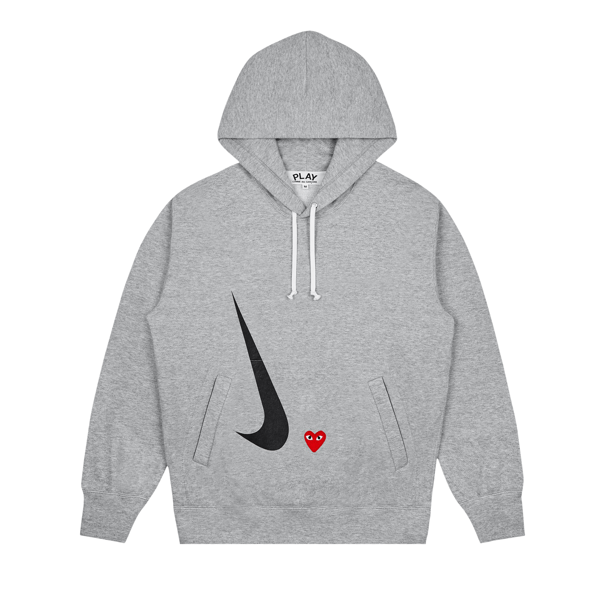 Nike x Comme des Garçons PLAY Hoodie 'Grey'