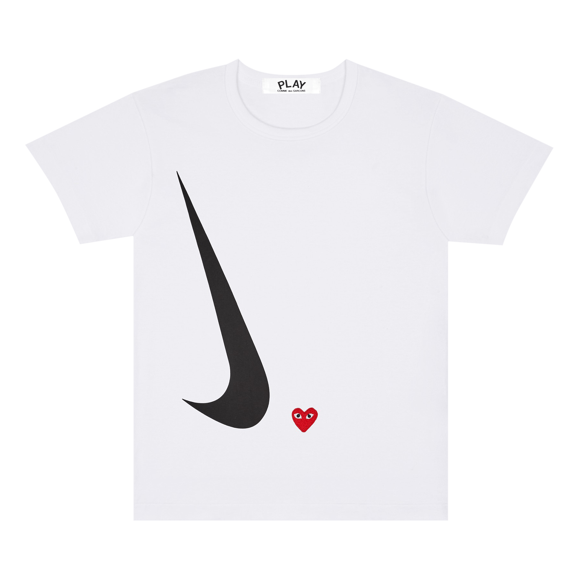 Nike Women's x Comme des Garçons PLAY T-Shirt 'White'
