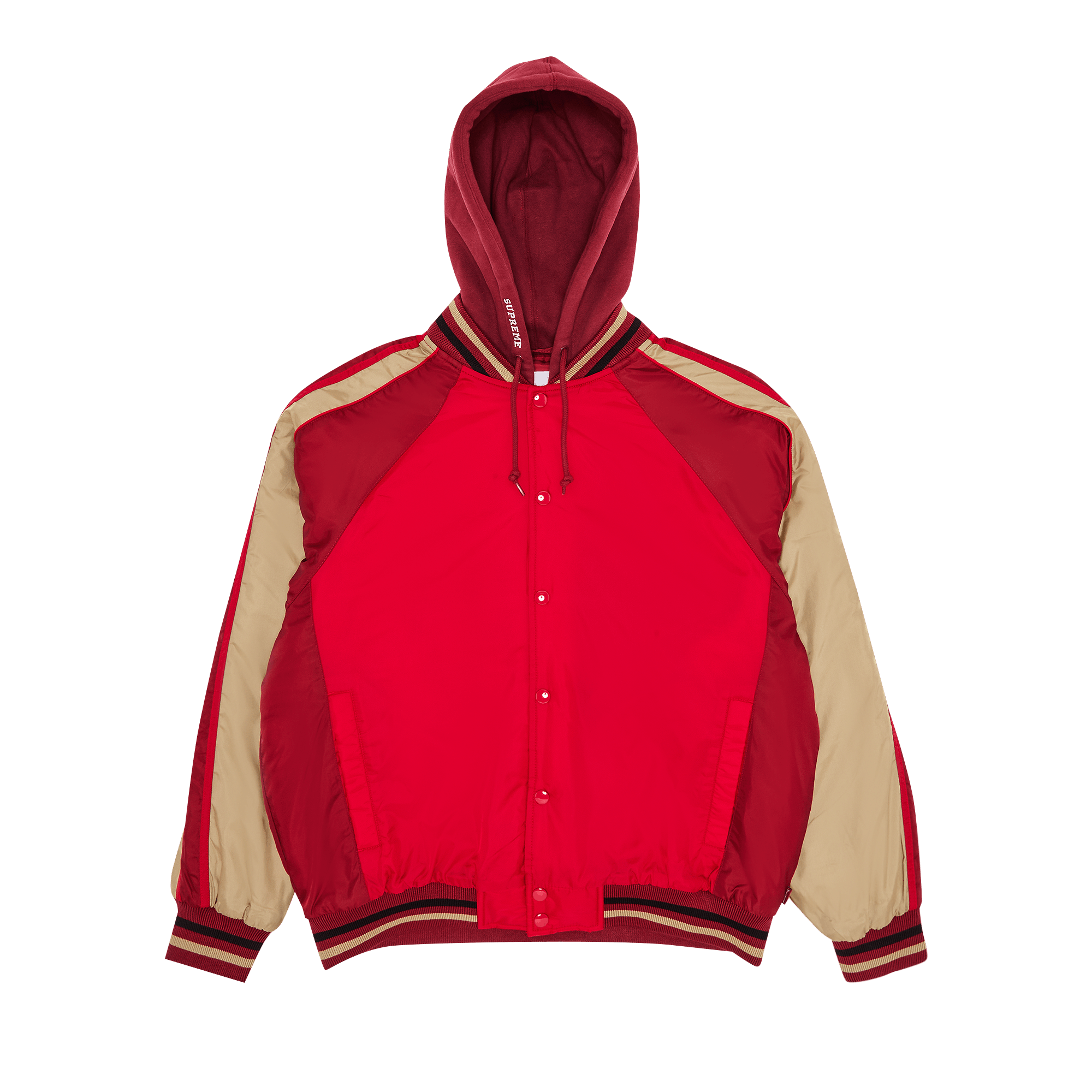 Supreme Hooded Stadium Jacket 'Red'