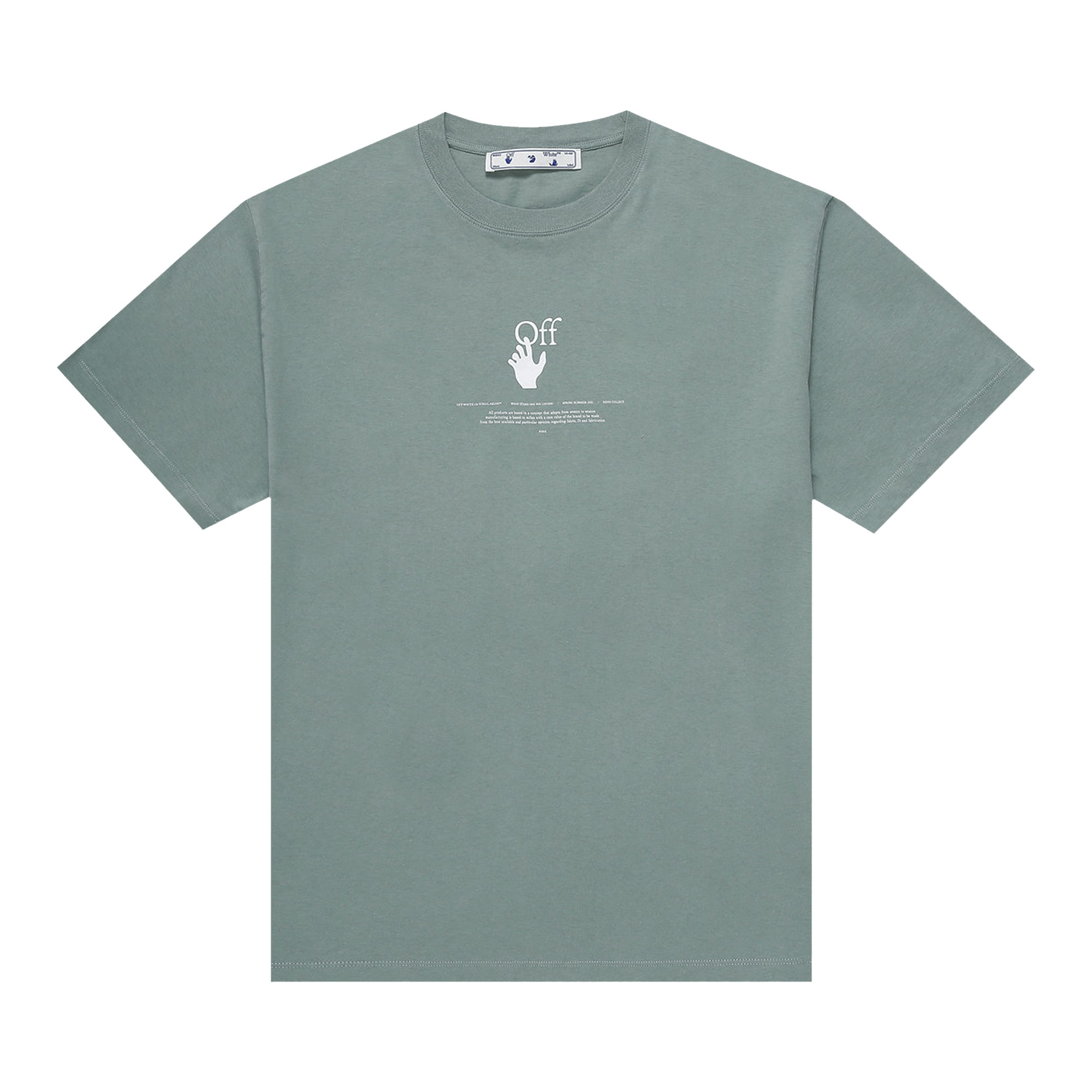 Off-White Logo T-Shirt 'Green'