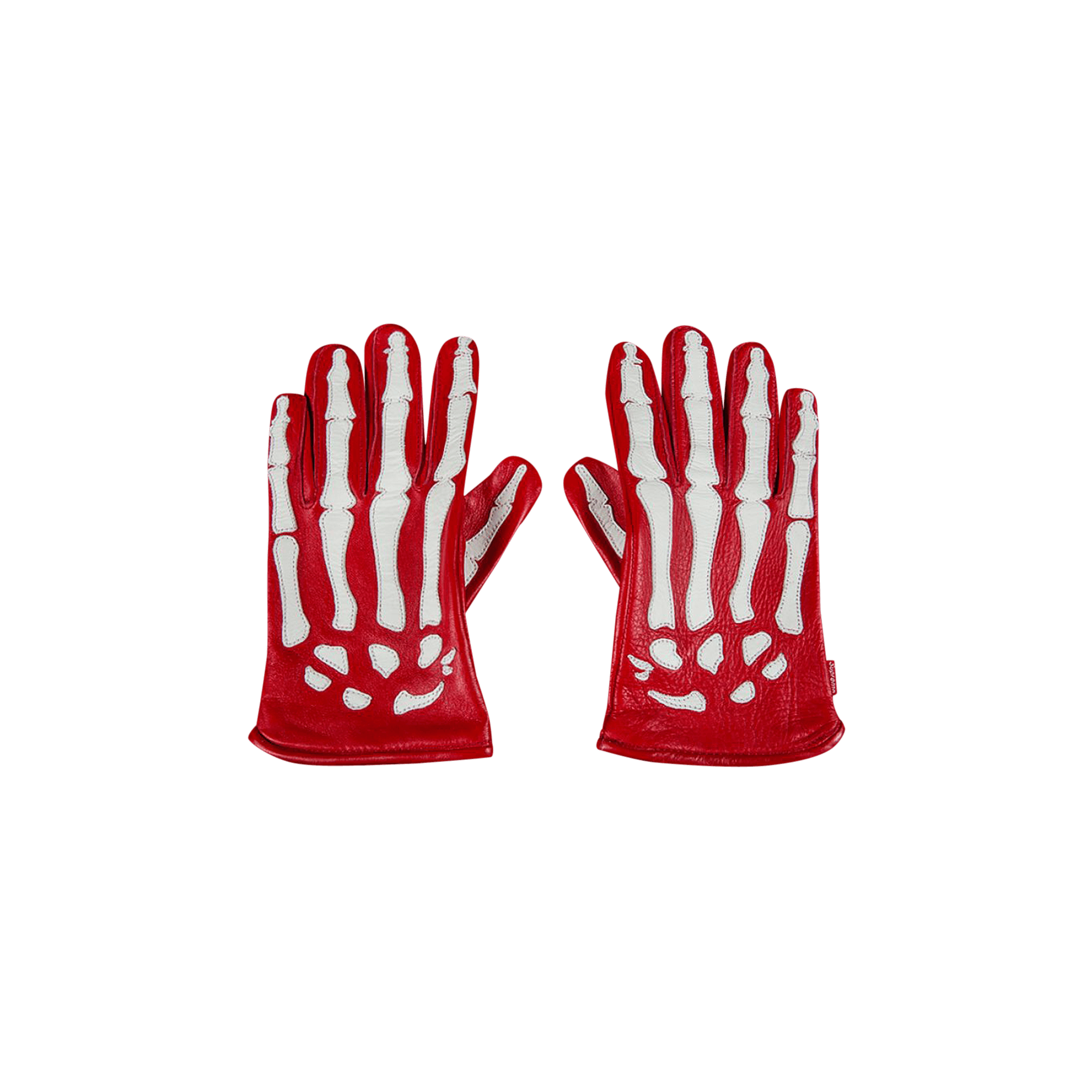 Supreme x Vanson Leather X-Ray Gloves 'Red'