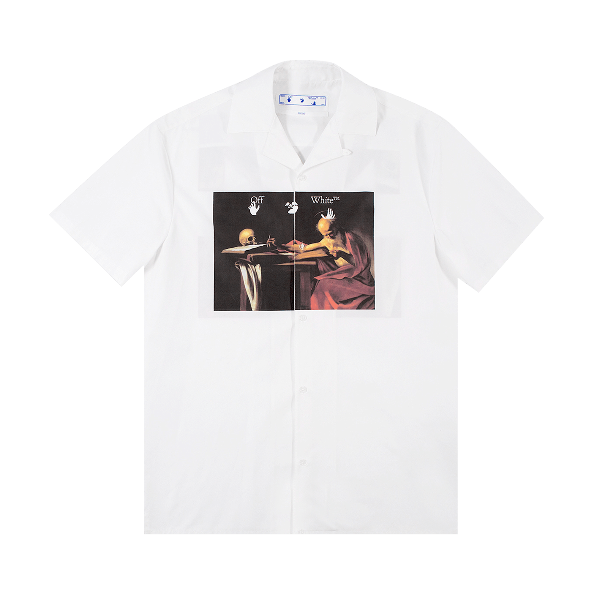 Off-White Caravaggio Bowling Shirt 'White/Red'