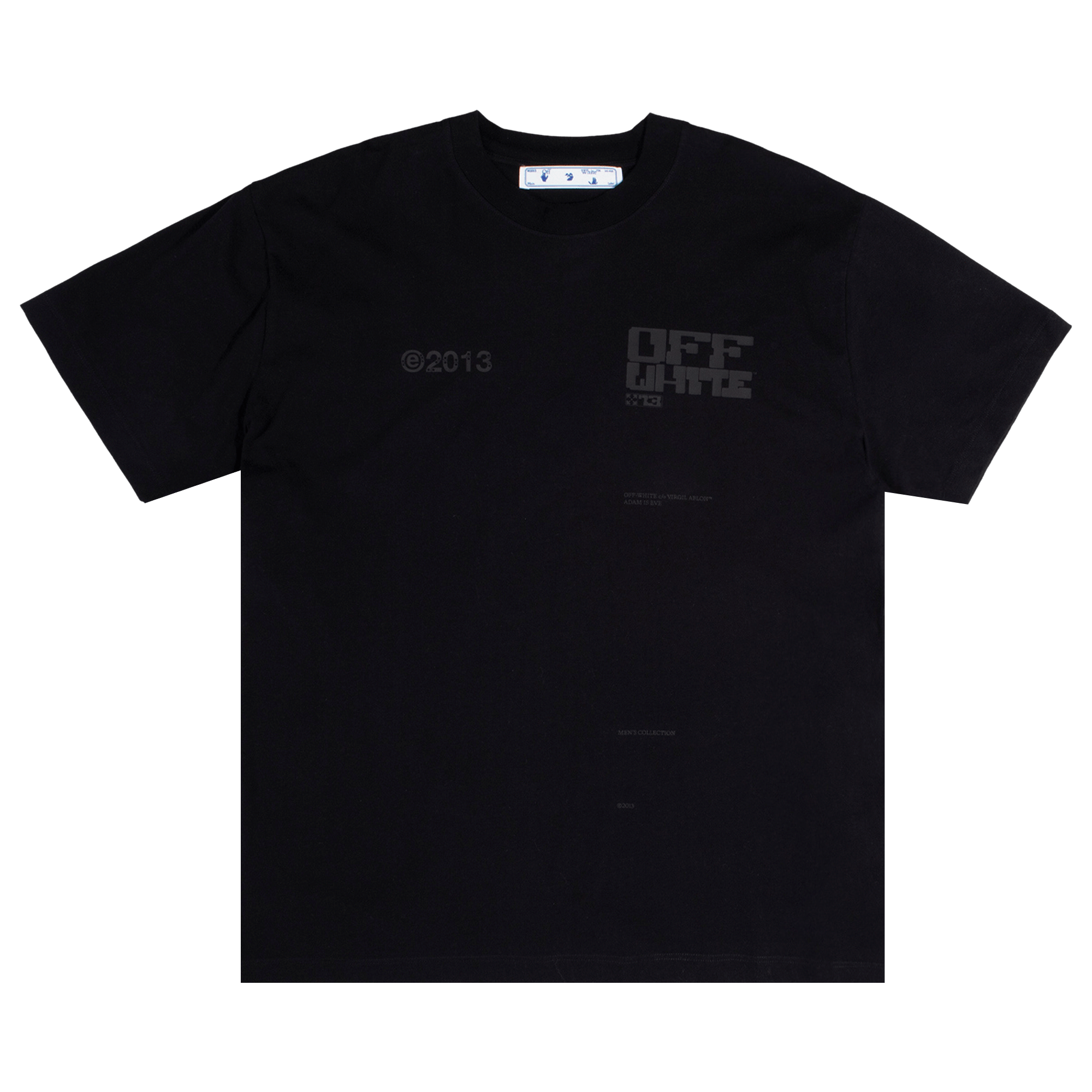 Off-White Tech Marker Short-Sleeve Over Tee 'Black/White'