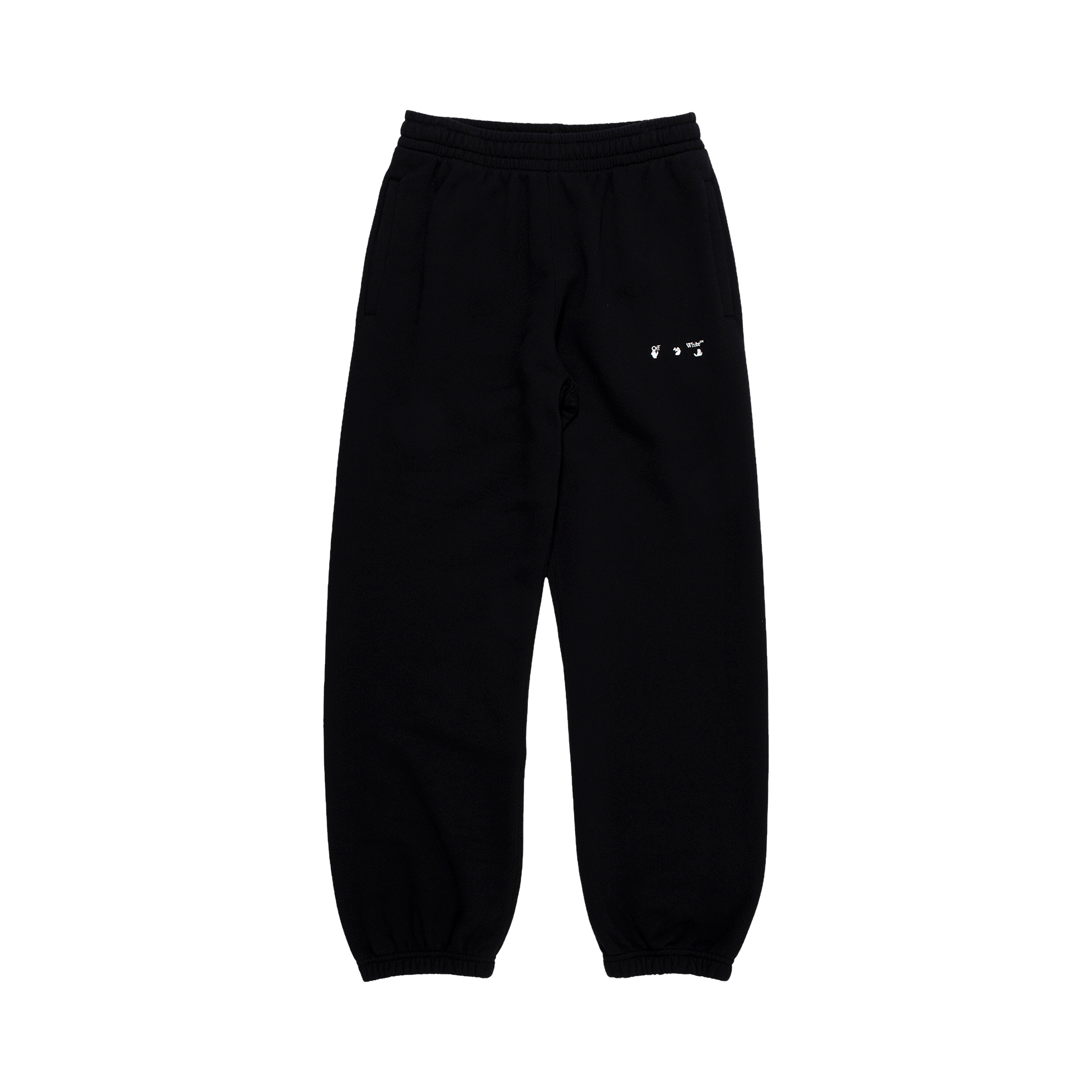 Off-White Sprayed Caravaggio Slim Sweatpants 'Black/White'