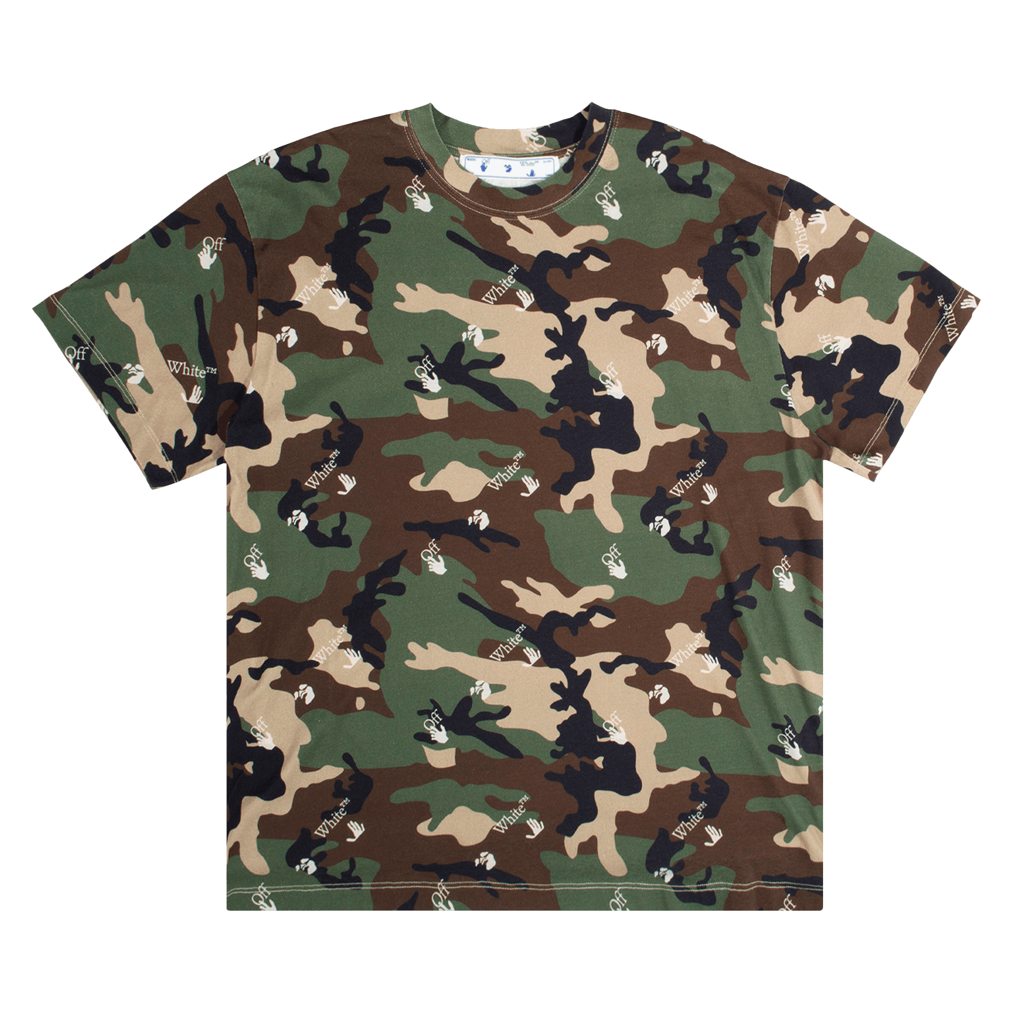 Off-White Camo Over Tee 'Camo'
