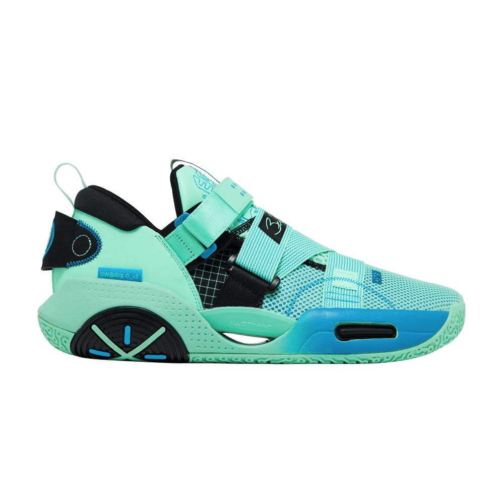 Li-Ning Wade All City 9 V2 'Neon Azure Green'
