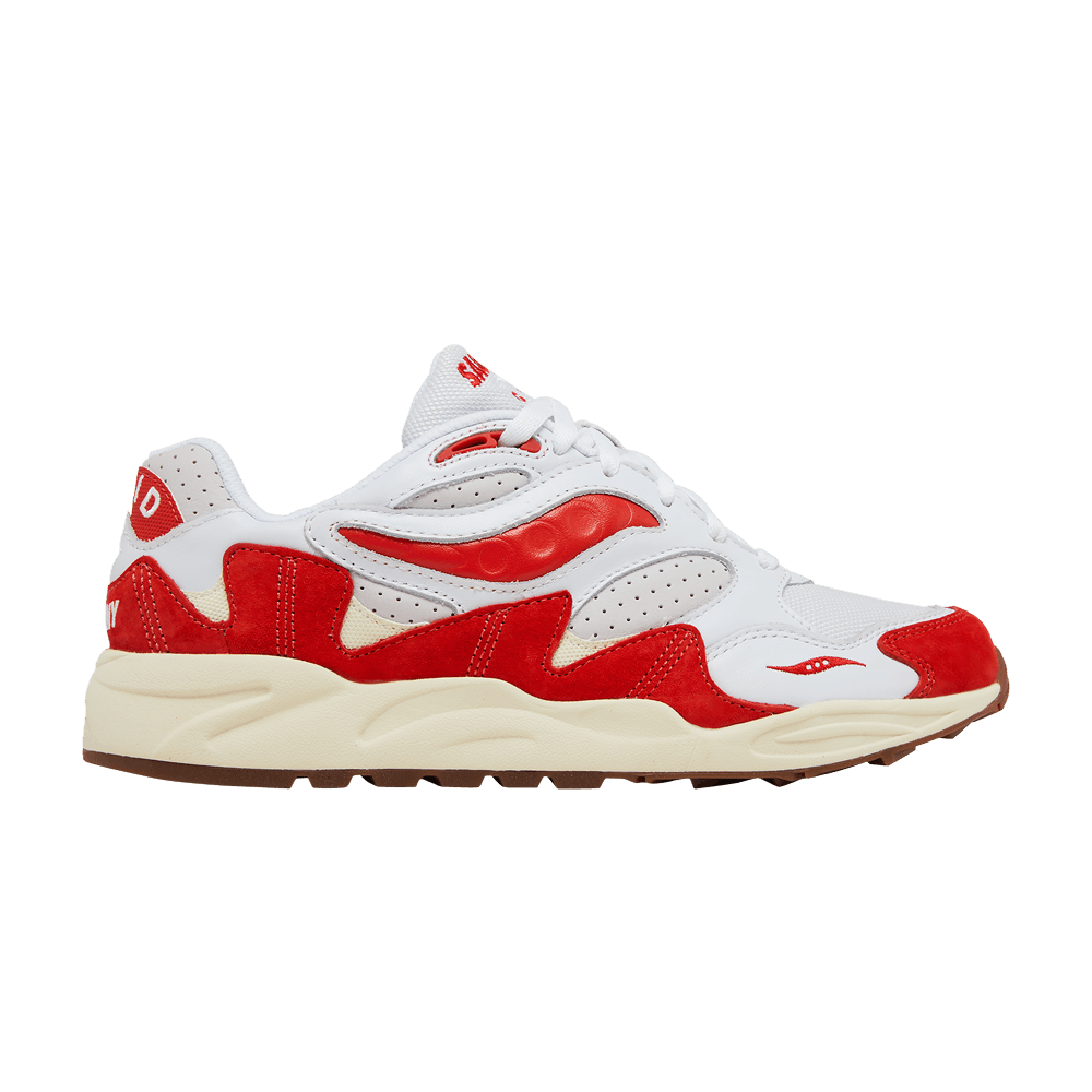 Saucony Grid Shadow 2 'Ivy Prep - White Red'