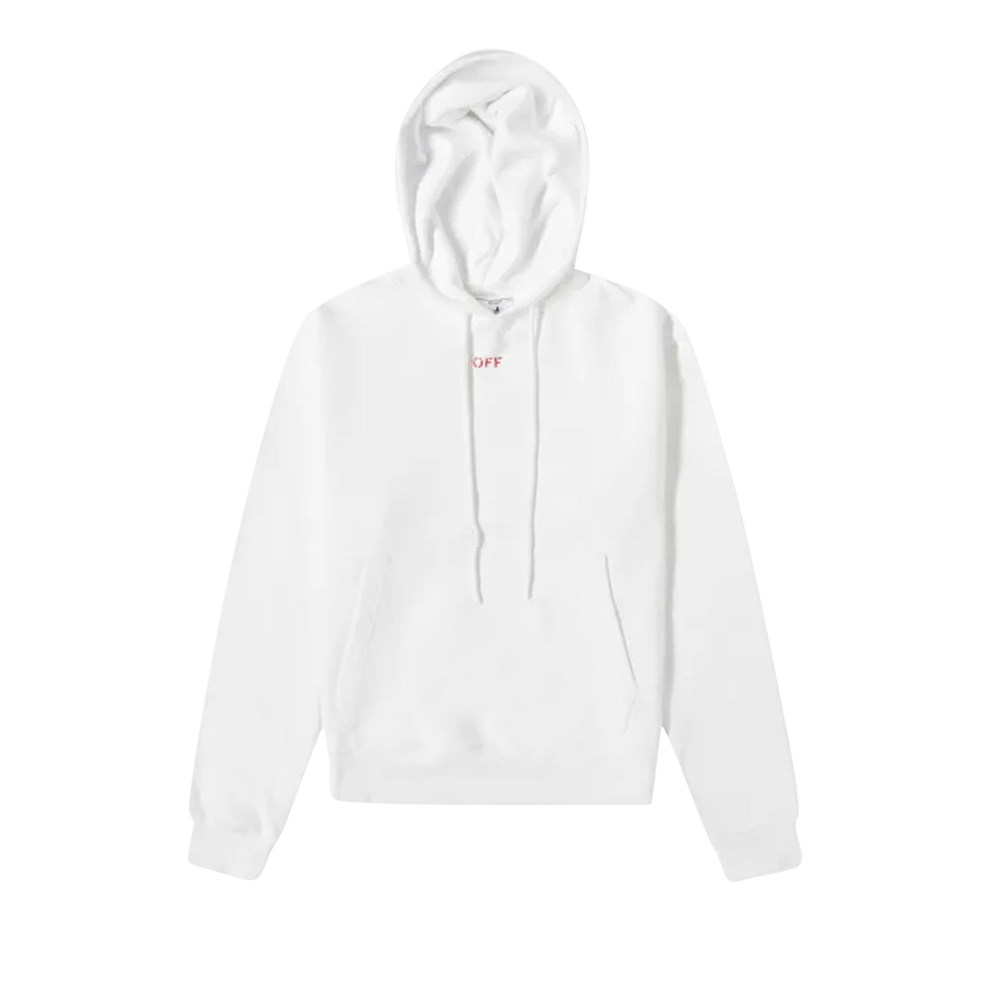 Off-White Stencil Arrows Hoodie 'White'